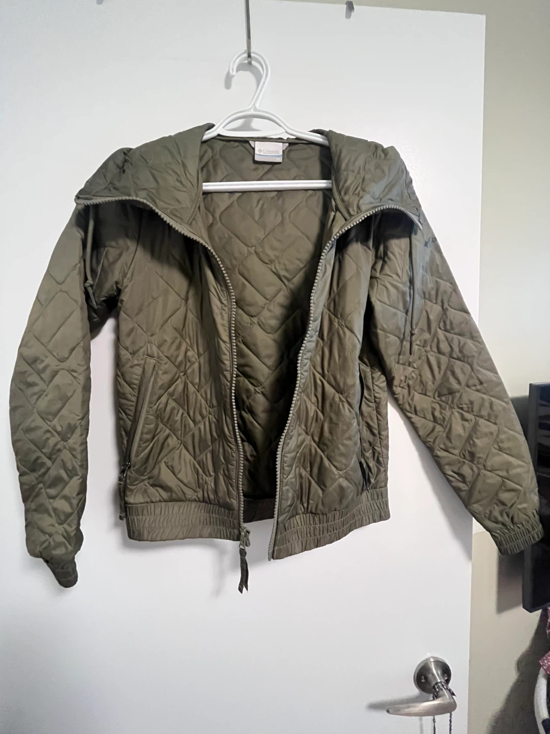 Columbia Quilted Hooded Jacket Size XS - photo 2