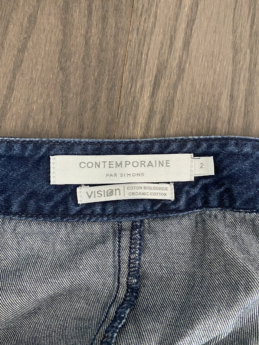 Denim Wrap midi Skirt size 2 - photo 3