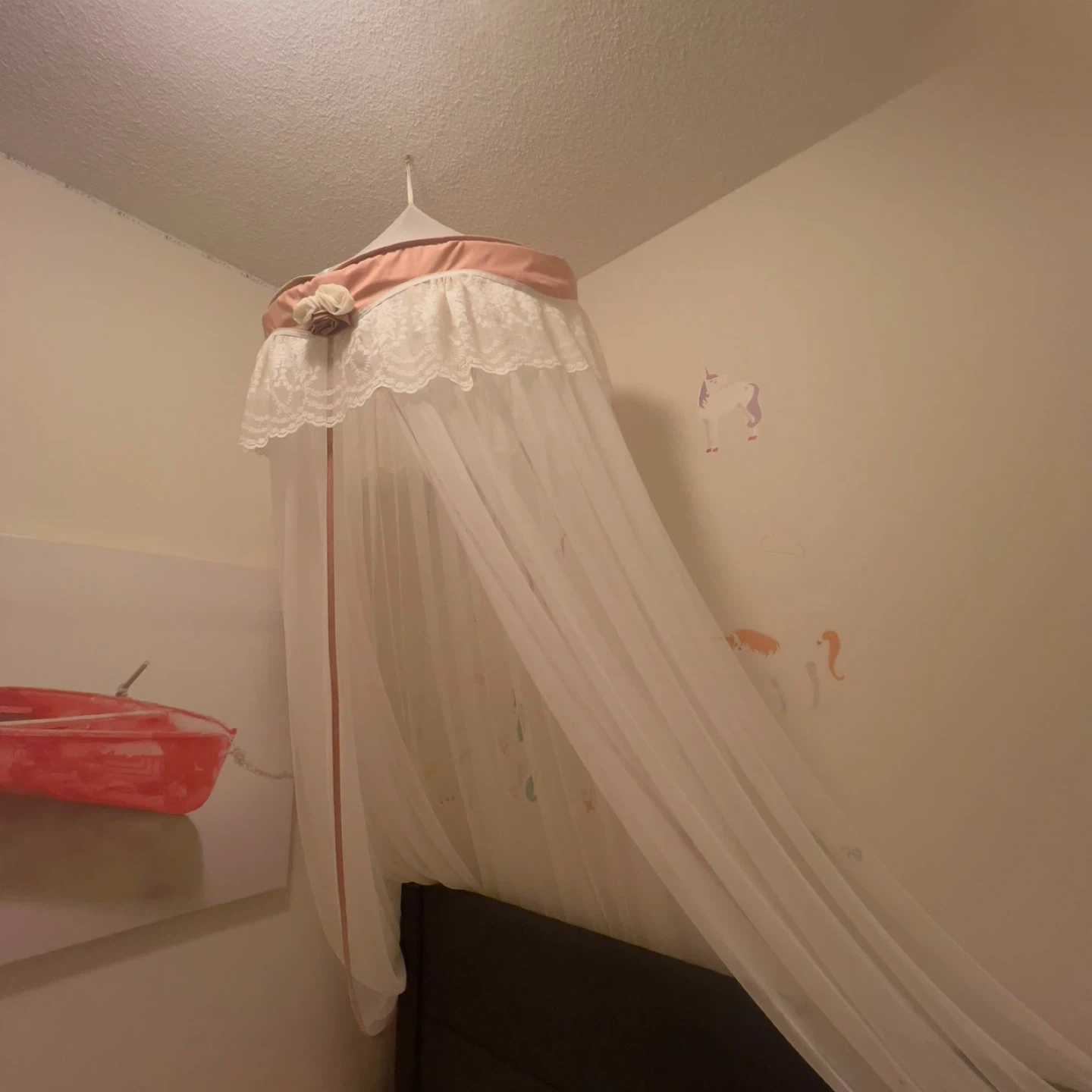 White Canopy with Pink Trim - photo 3