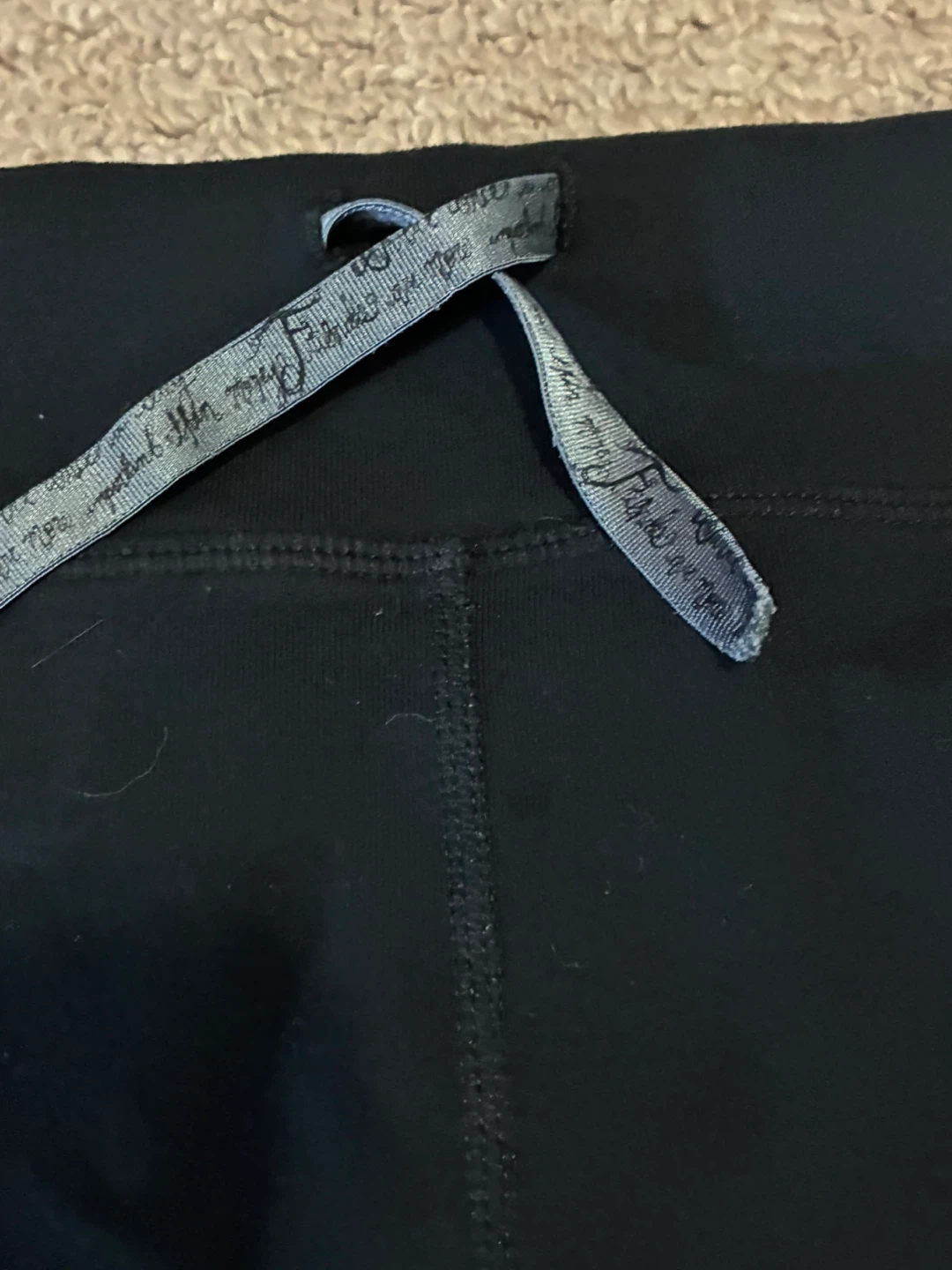 Lululemon Black Flare Yoga Pants - photo 2