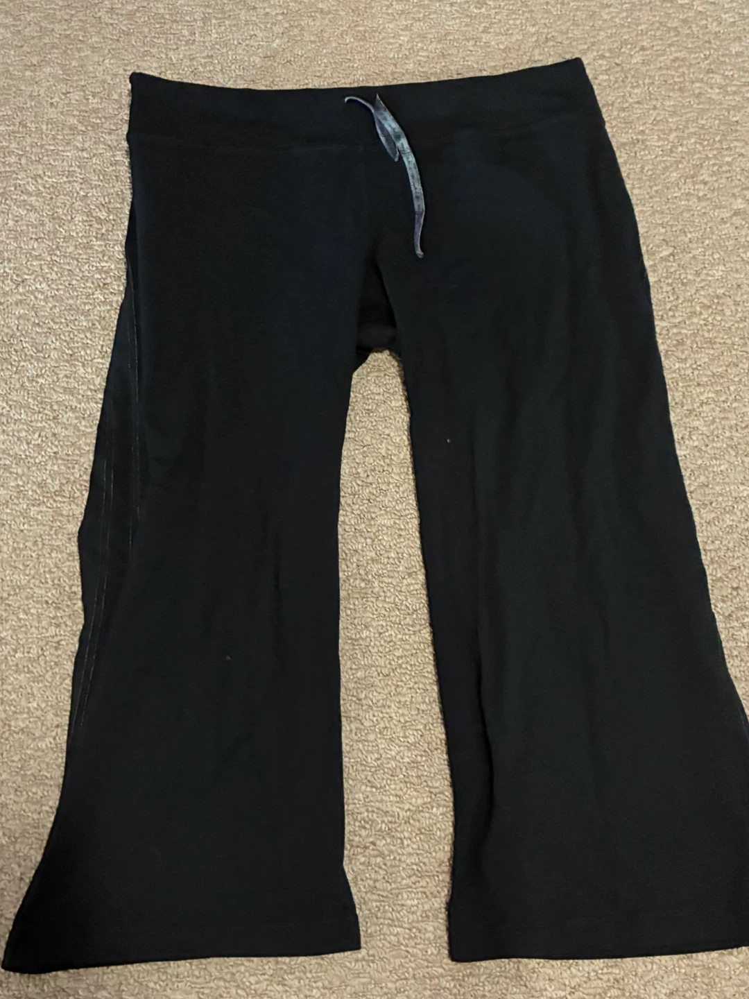 Lululemon Black Flare Yoga Pants