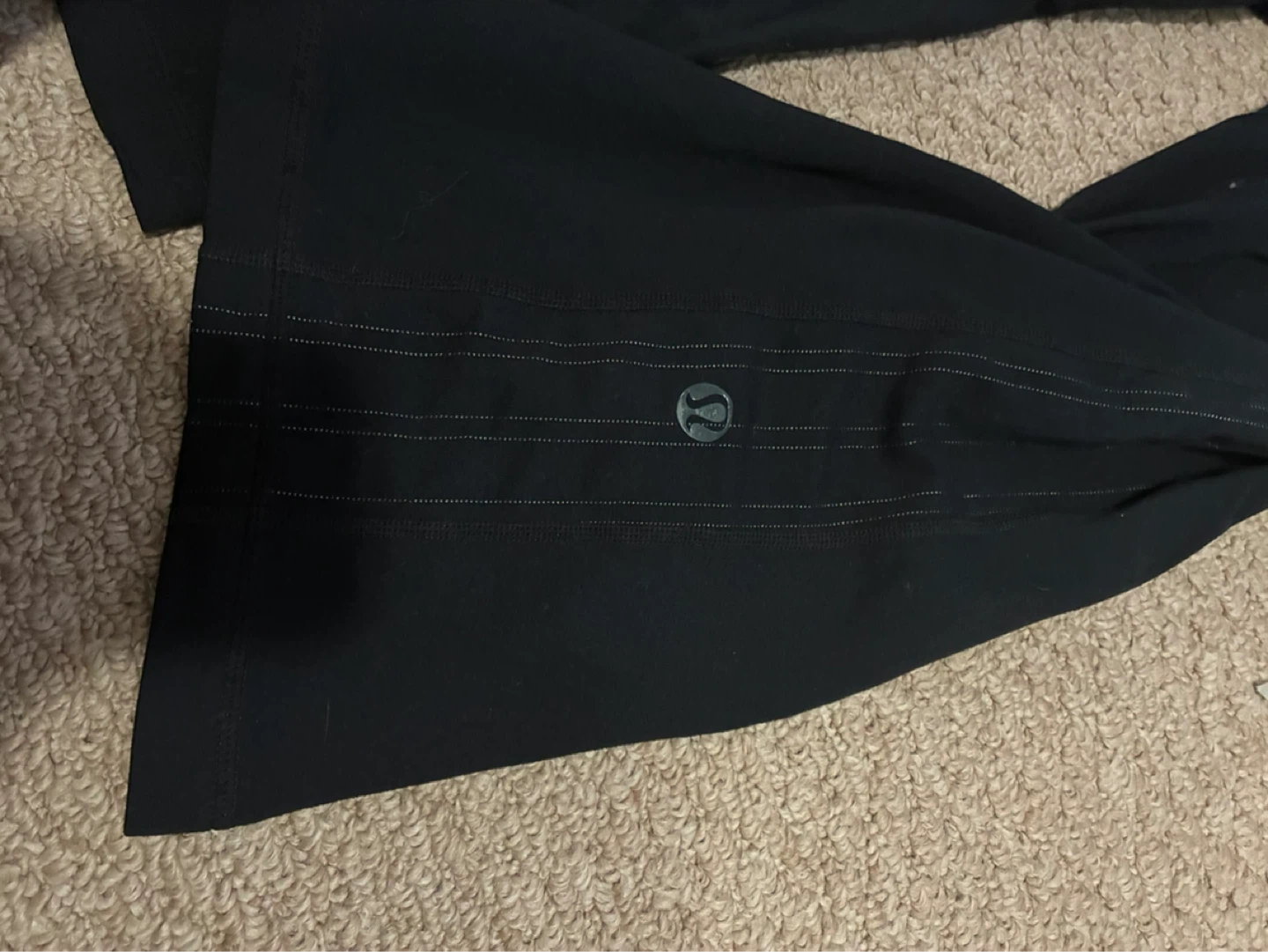 Lululemon Black Flare Yoga Pants - photo 3