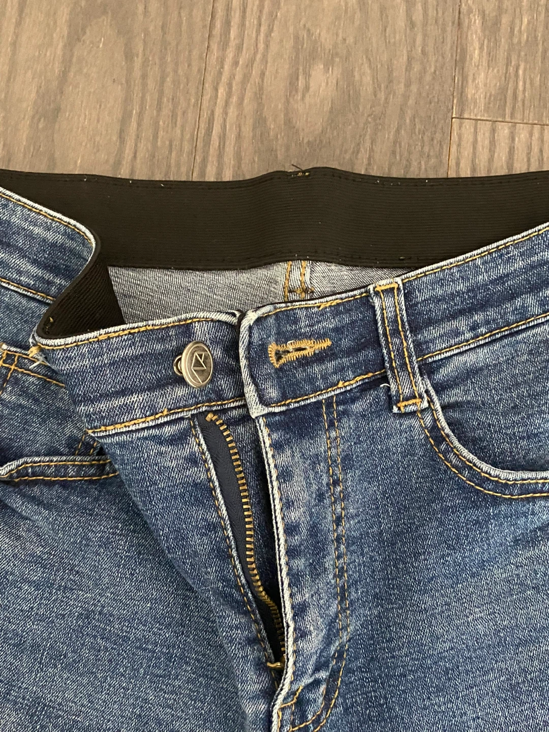 Blue Denim Jeans size 4 petite - photo 3