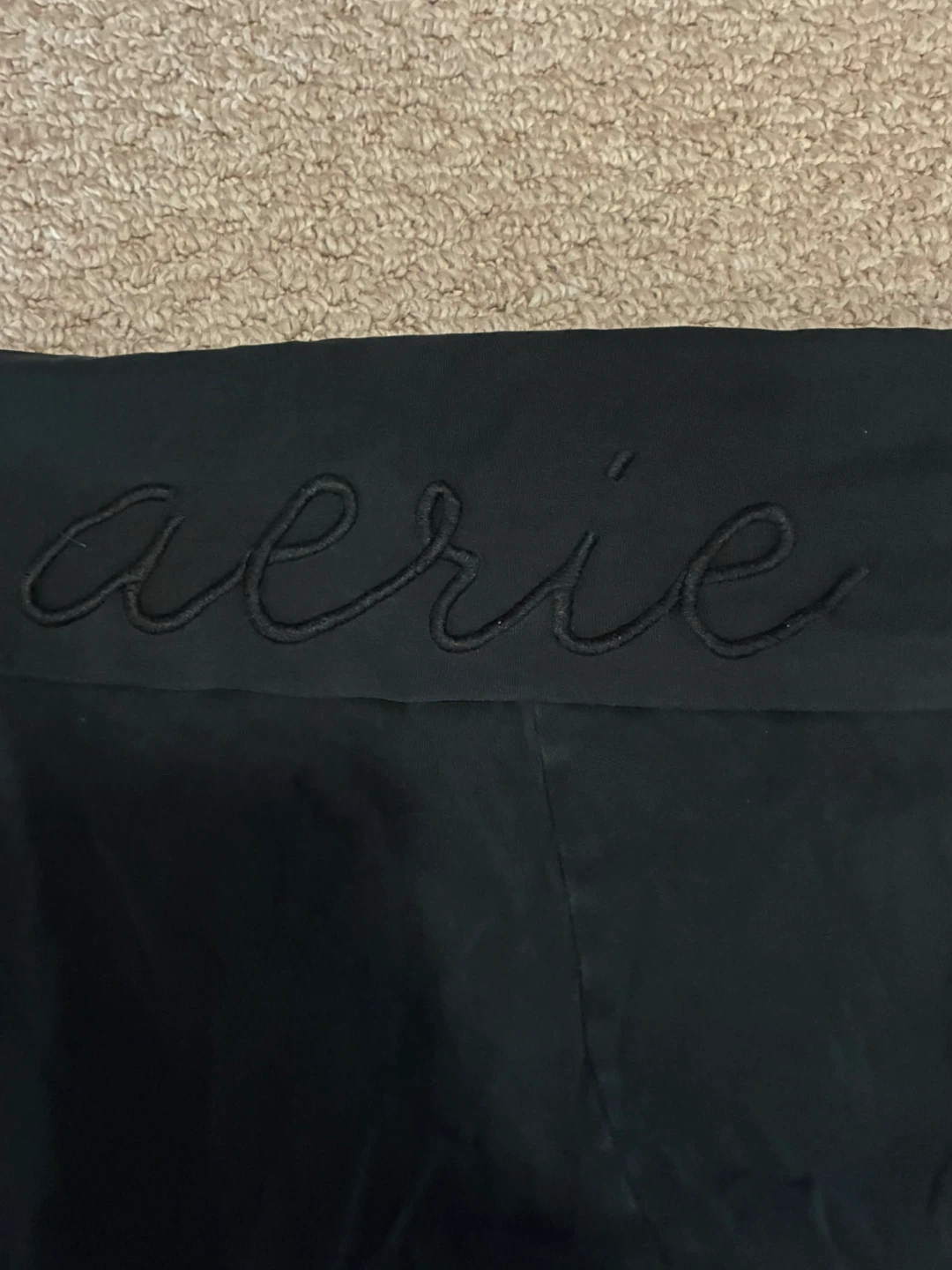 Aerie Black Flare Yoga Pants - photo 3