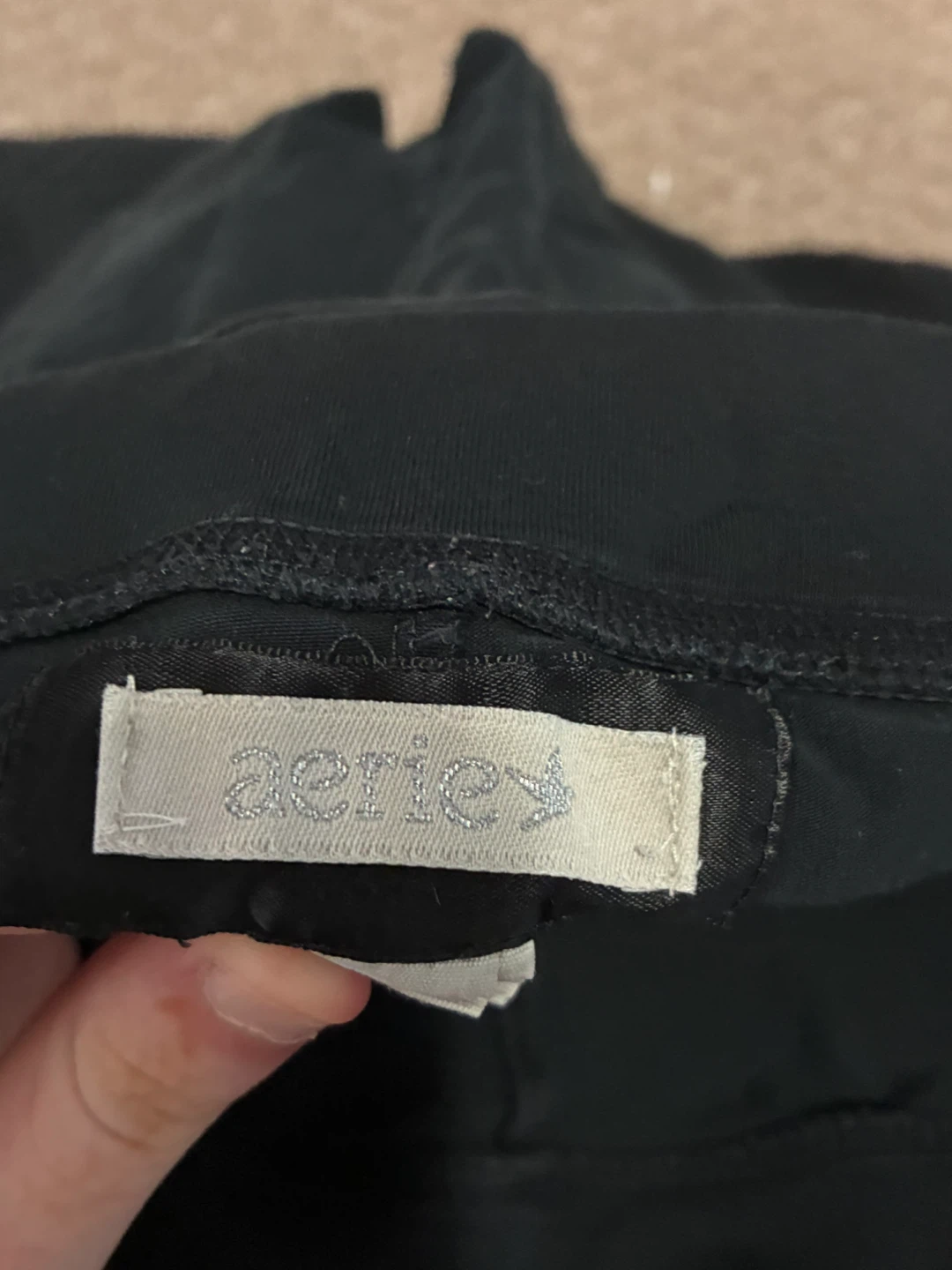 Aerie Black Flare Yoga Pants - photo 4