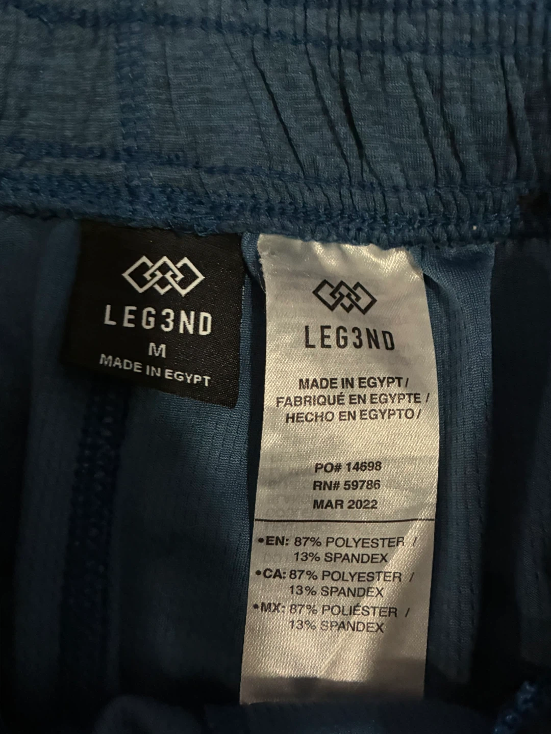 LEG3ND Men's Athletic Shorts Size M - photo 3