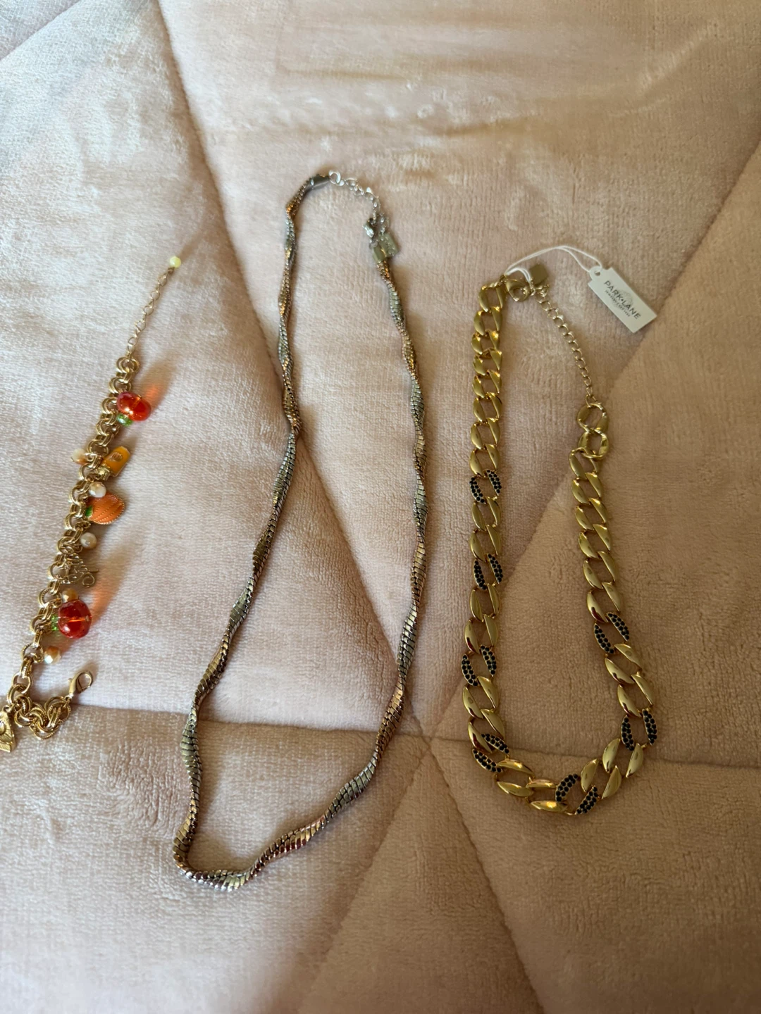 Parklane Lot of 3 Necklaces and Bracelet