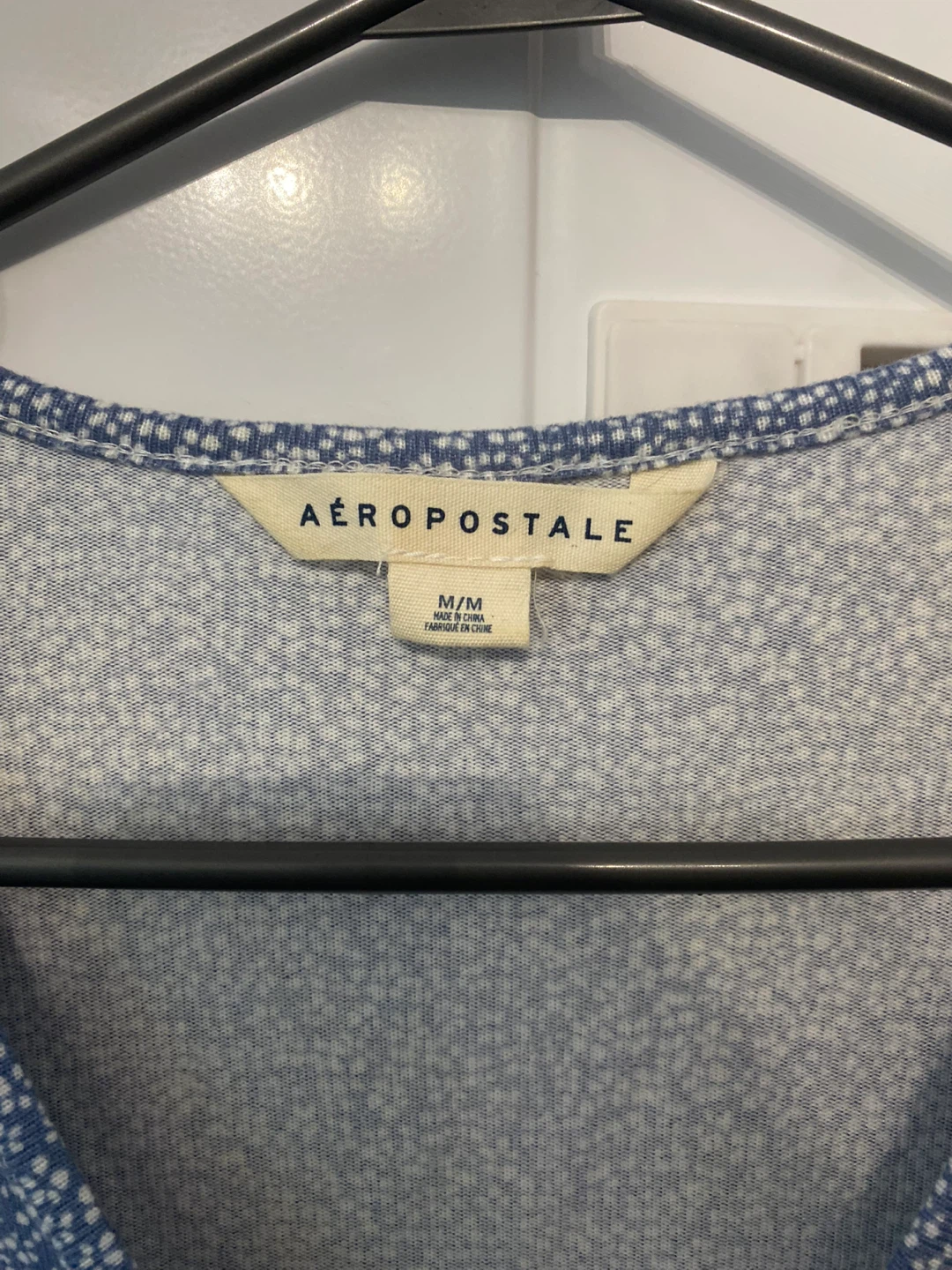 Aeropostale Blue Floral Cardigan top M - photo 2