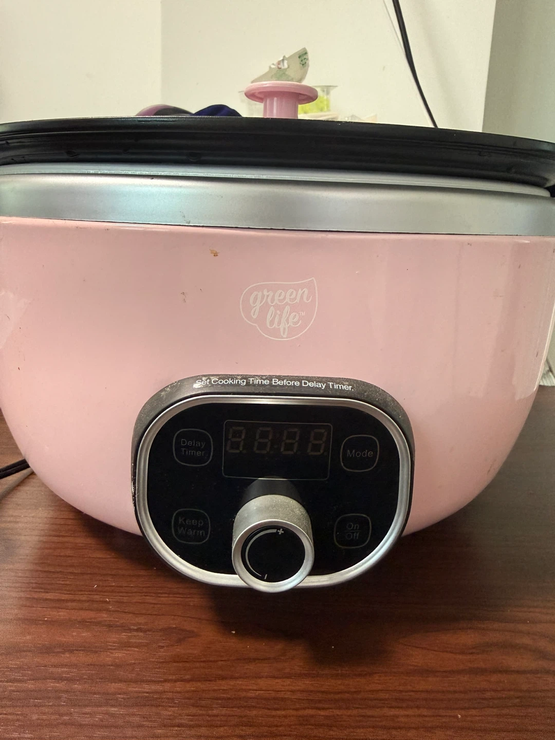 GreenLife Pink Slow Cooker/ Crock Pot - photo 2