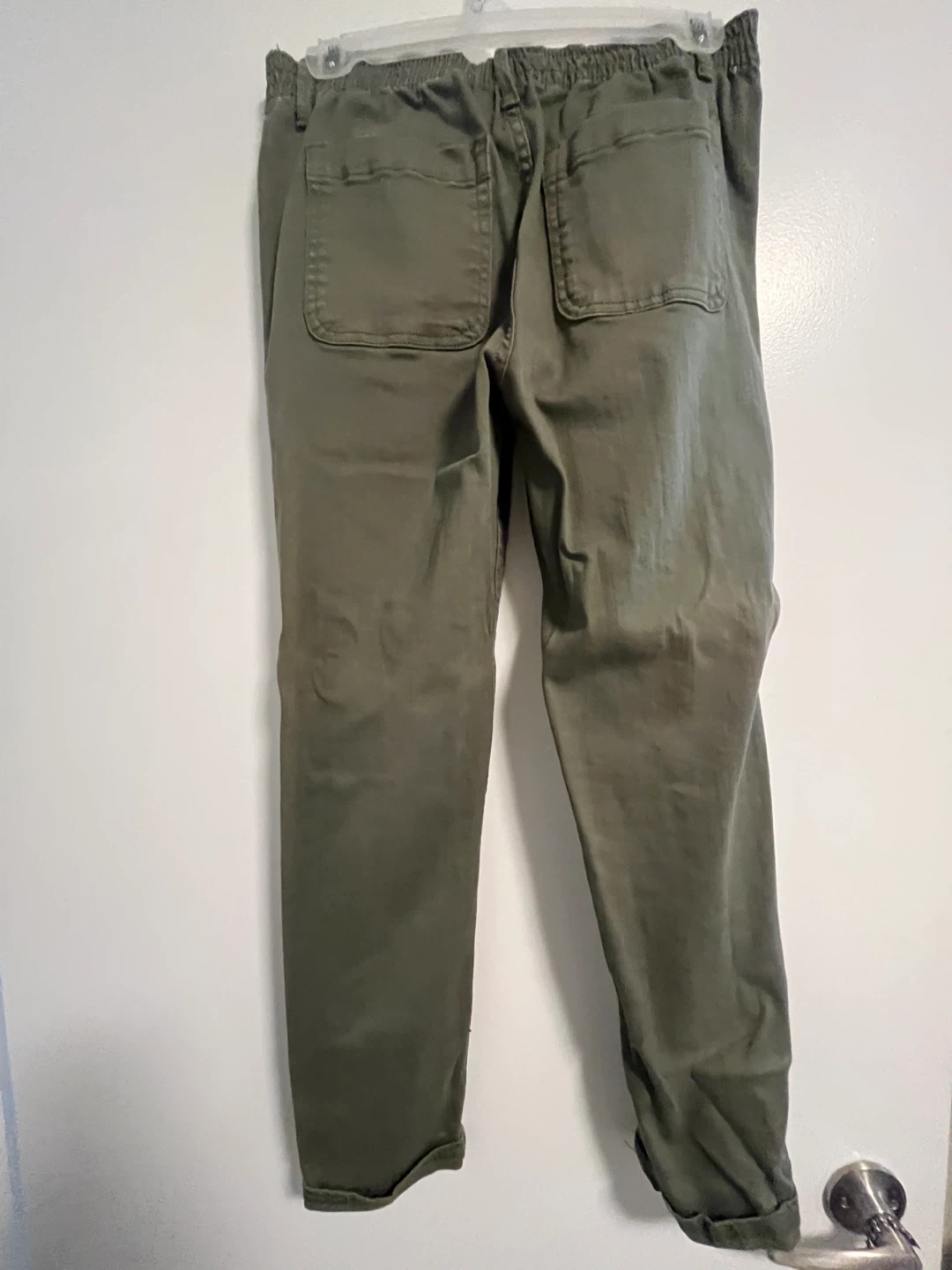 olive green Kensie Jeans "The Girlfriend" pants Size XS - photo 3
