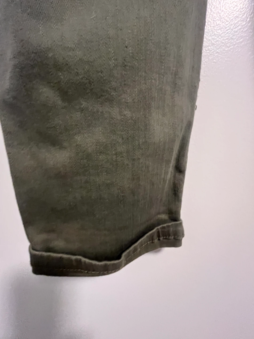 olive green Kensie Jeans "The Girlfriend" pants Size XS - photo 5