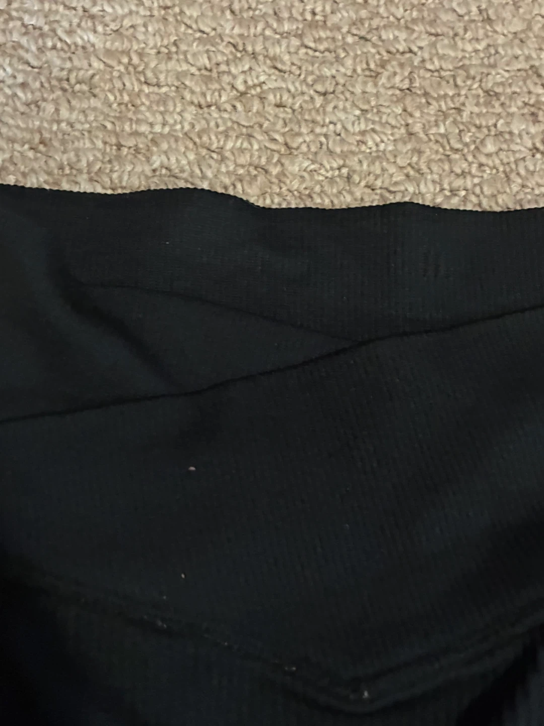 Colsie Black Ribbed Bike Shorts - photo 2