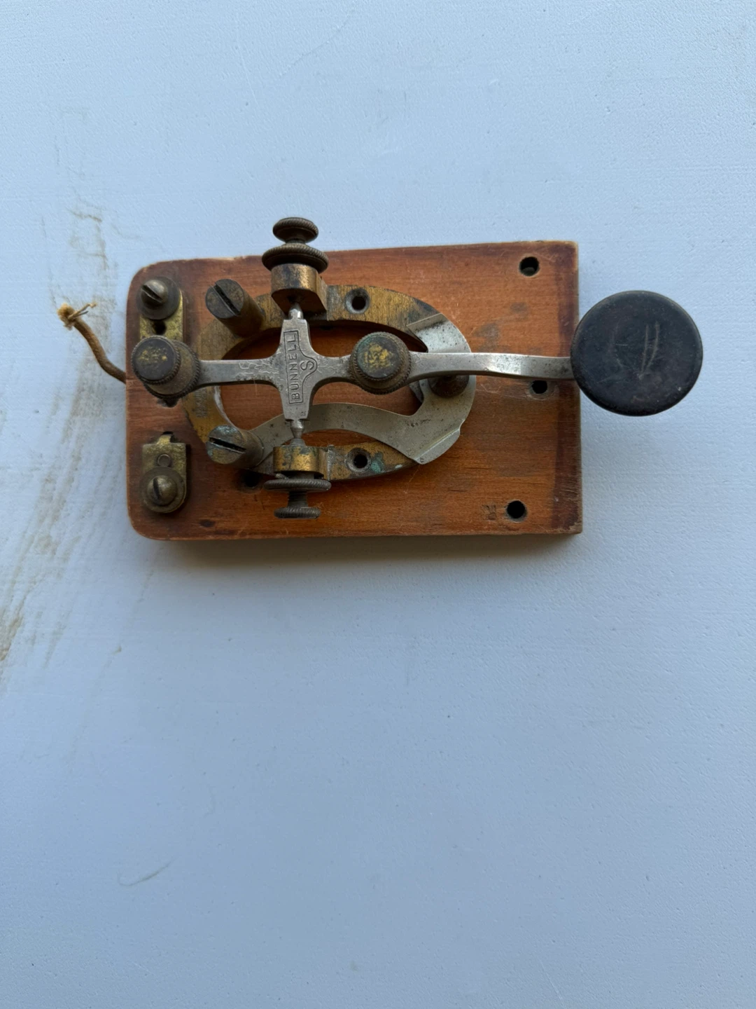 J.H. Bunnell & Co. Telegraph Key - photo 2
