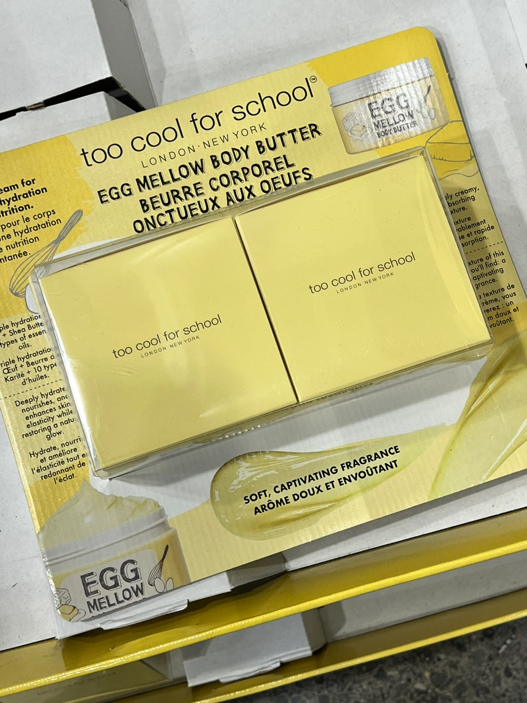 Too Cool For School Egg Mellow Body Butter Set