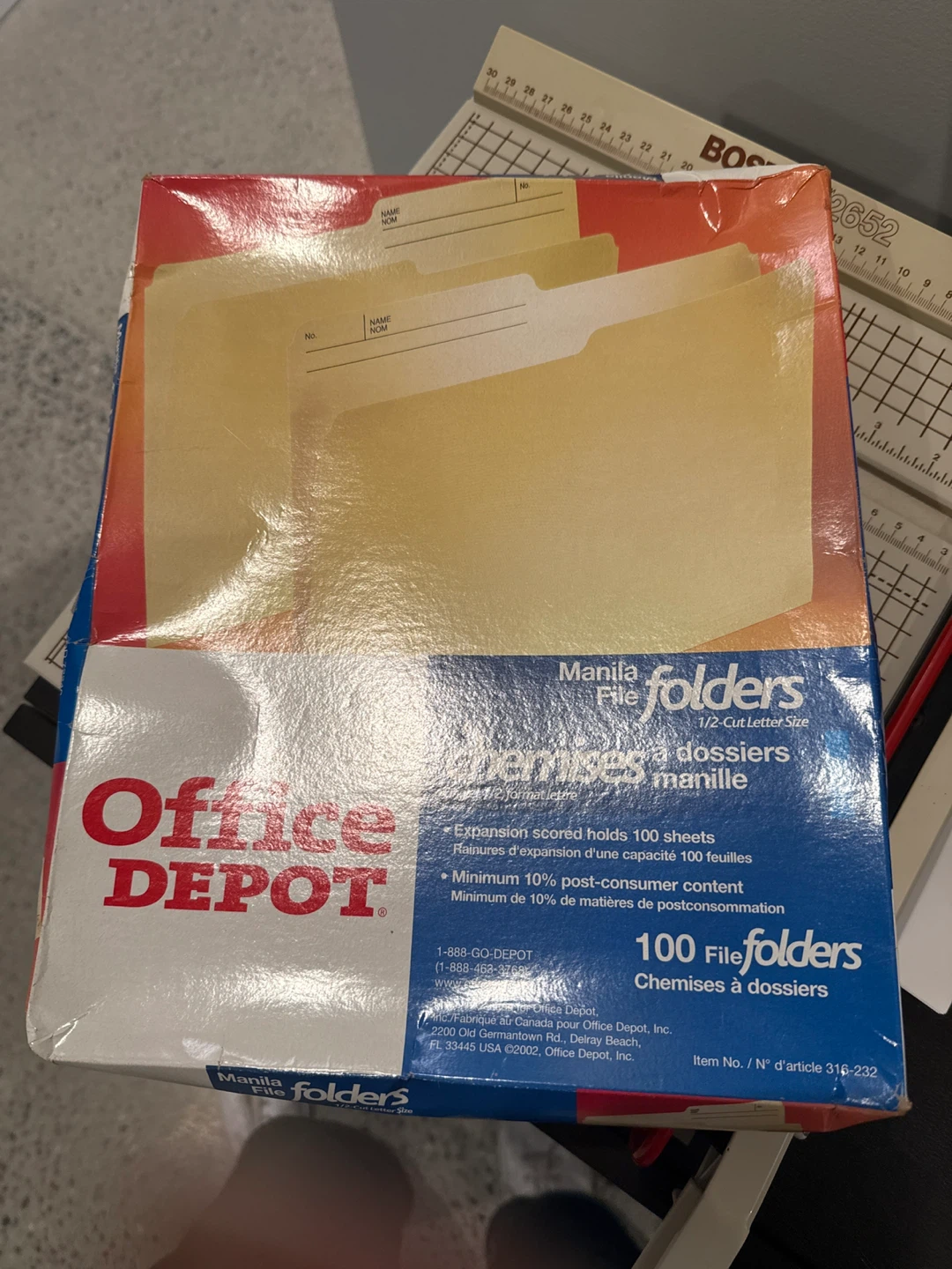 New folders for office use