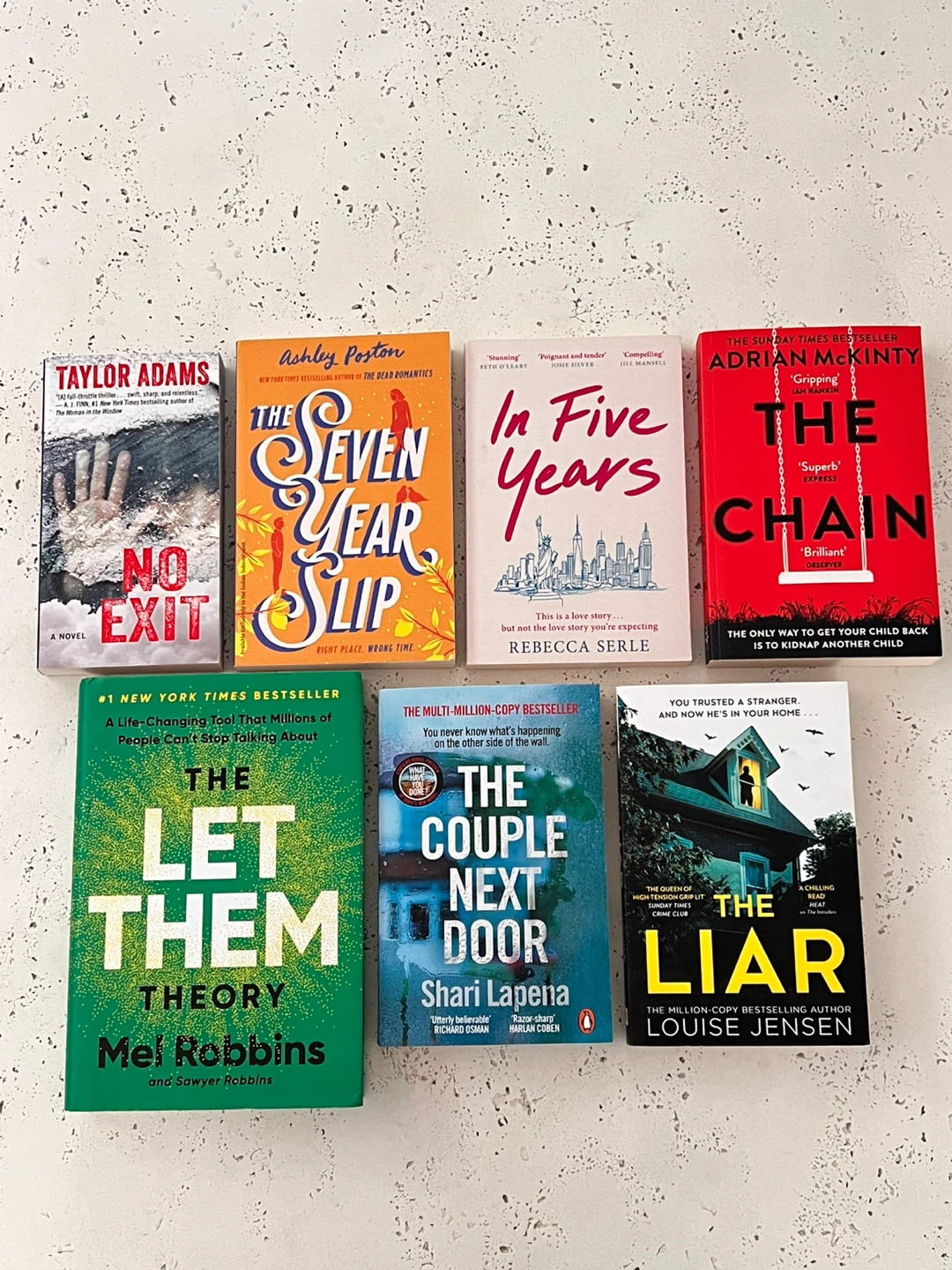 Thriller and Fiction Books