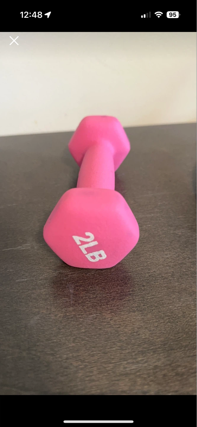 Pair of 5LB Dumbbells + 2LB - photo 2