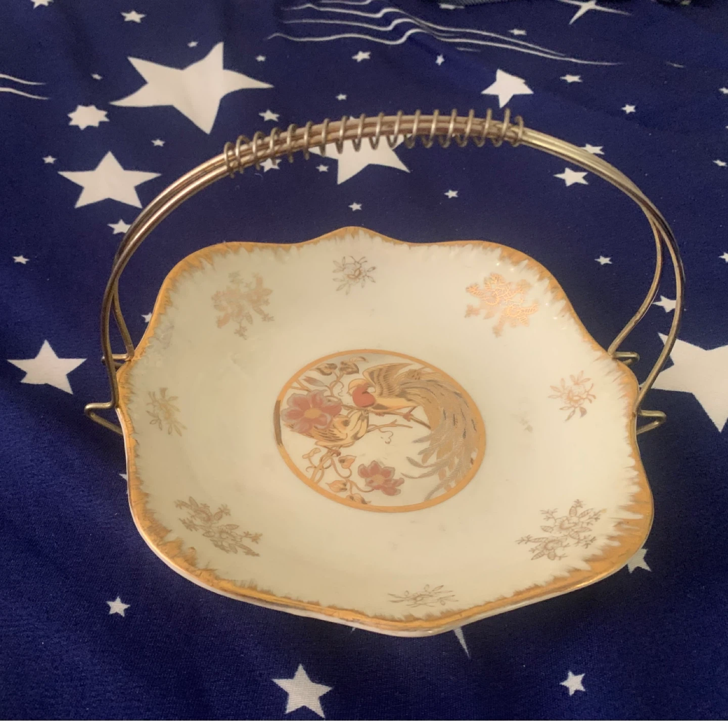 Vintage Handled Serving Dish