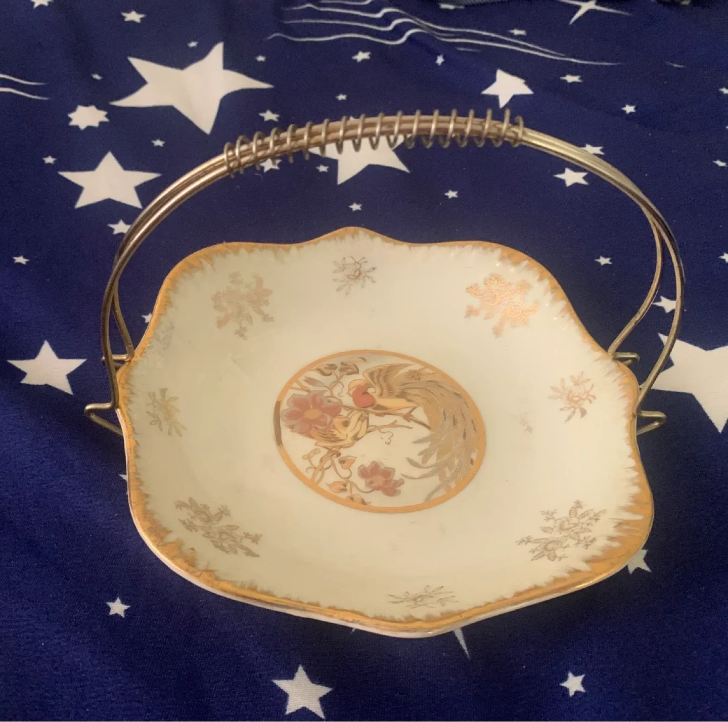 Vintage Handled Serving Dish