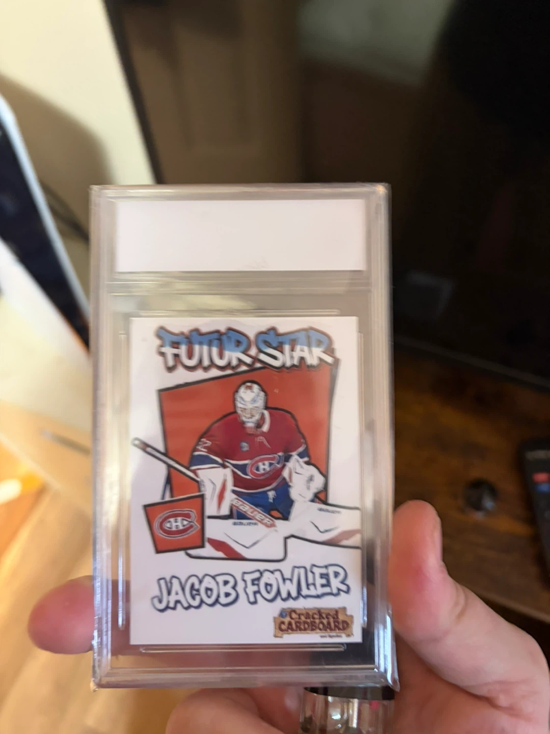 Jacob Fowler "Future Star" Hockey Card - photo 3