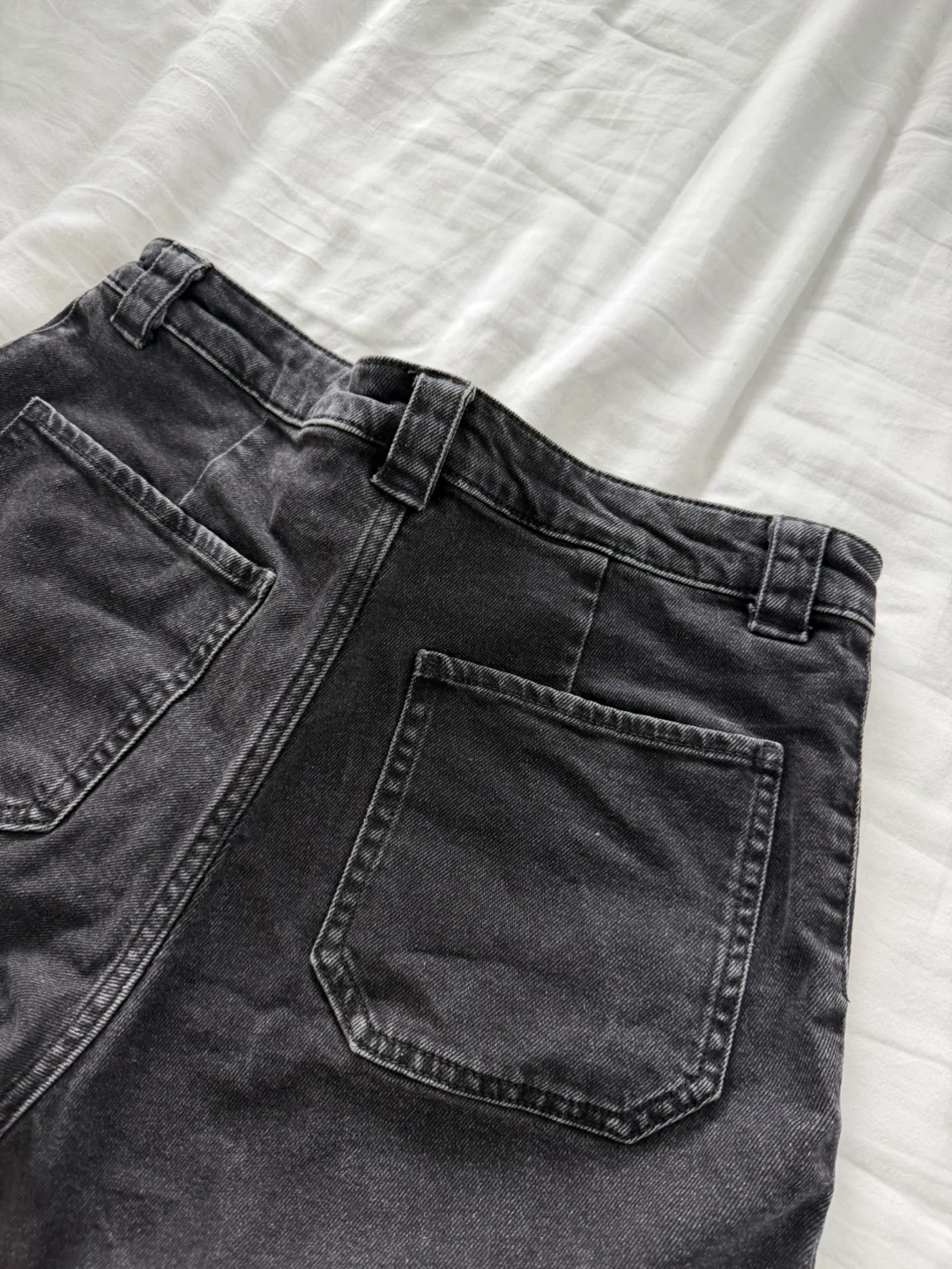 H&M Black Wide-Leg Jeans - photo 2