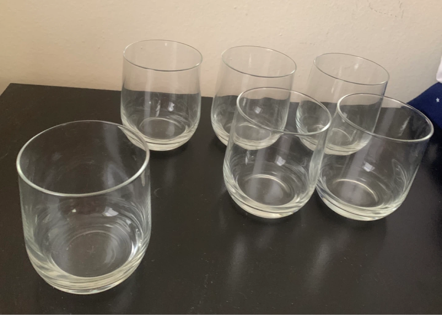 Set of 6 Stemless juice Glasses