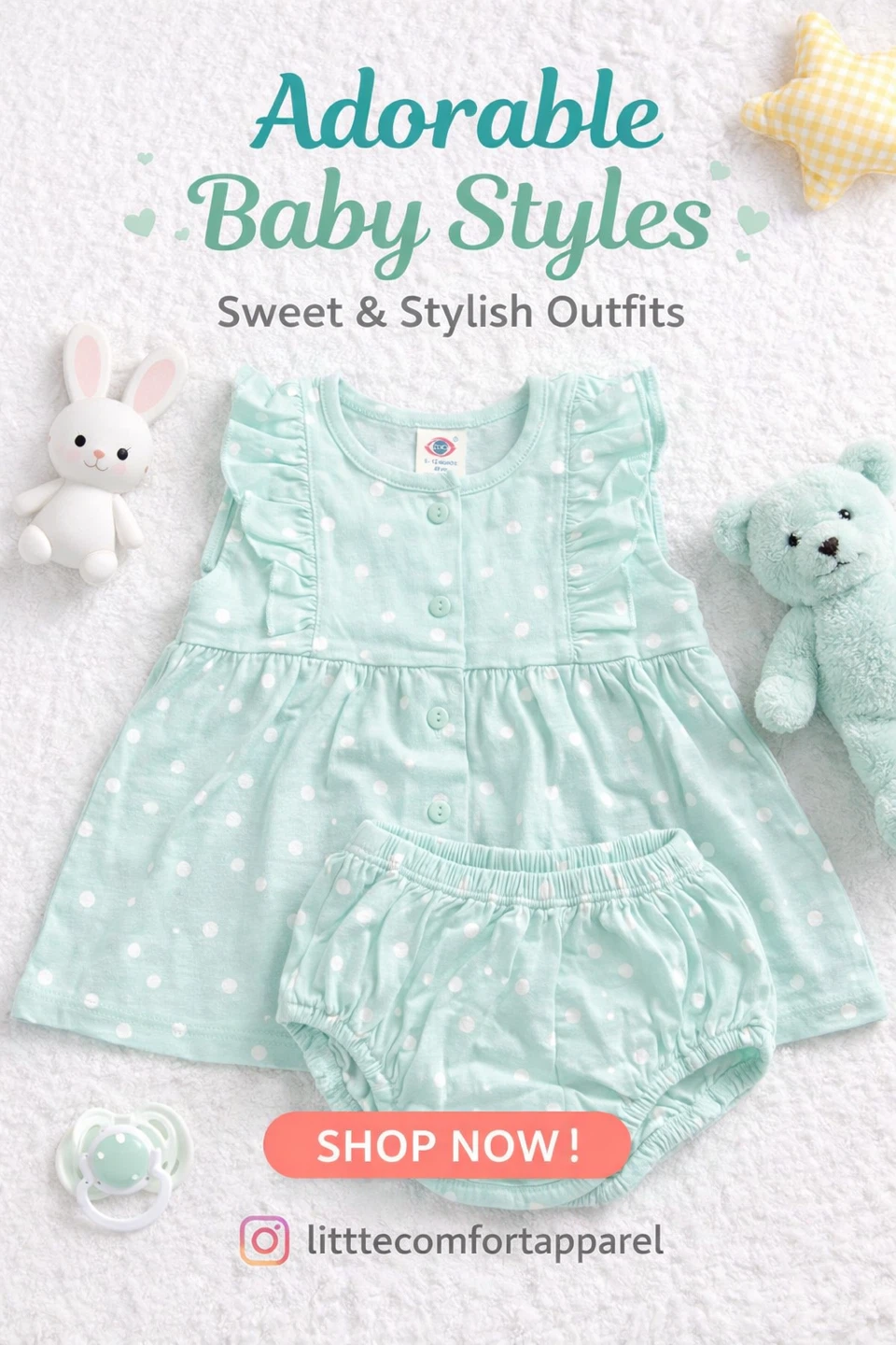 Baby Clothes Set - 100% Soft Cotton - photo 5
