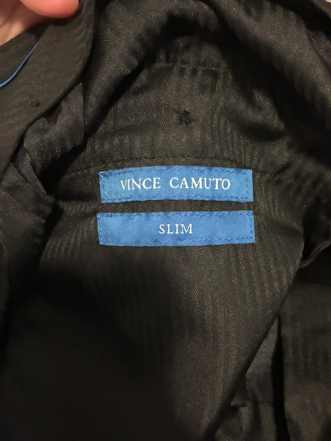 Vince Camuto Slim Fit Black Dress Pants - photo 4