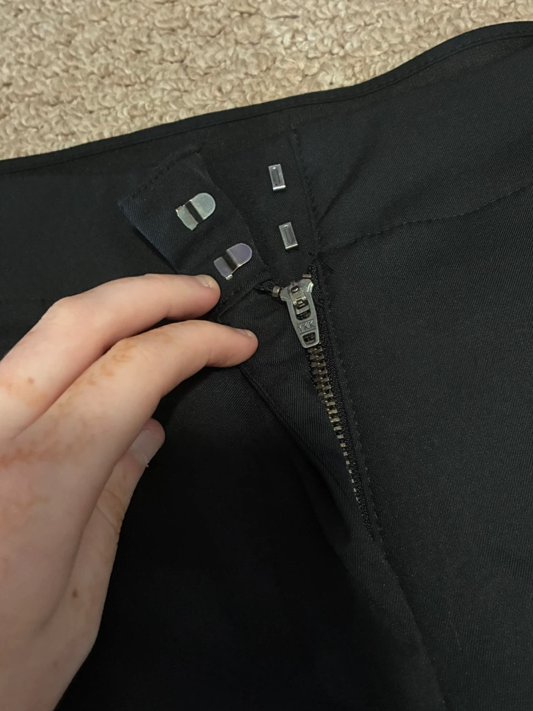 Vince Camuto Slim Fit Black Dress Pants - photo 2