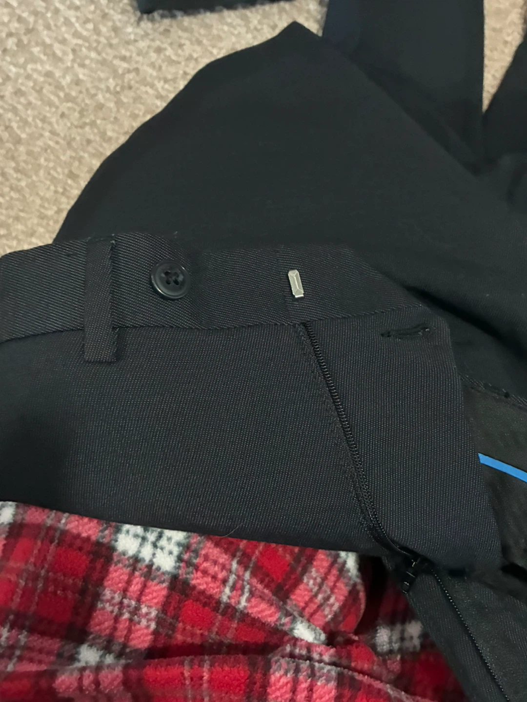 Vince Camuto Slim Fit Black Dress Pants - photo 3