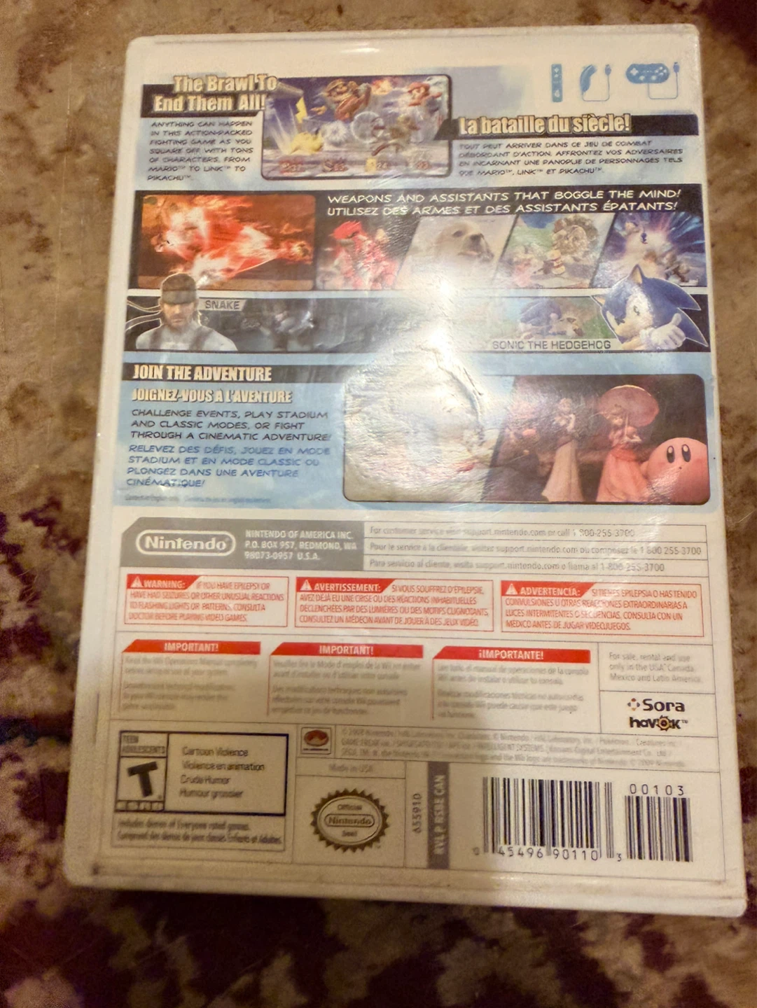 Super Smash Bros. Brawl - Nintendo Wii - photo 2