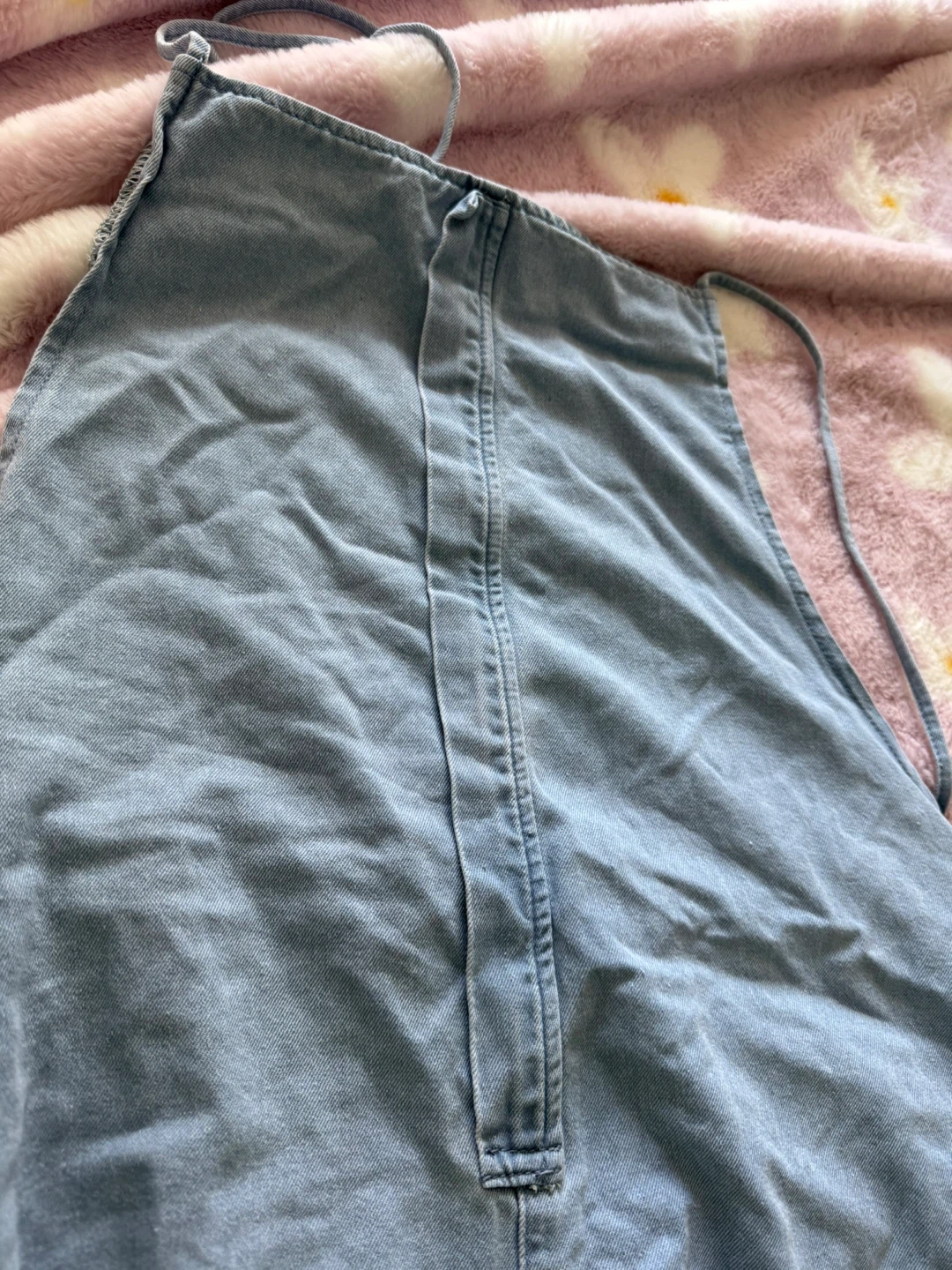 Comfortcana Women's Denim Bib Shorts - Size XL - photo 4