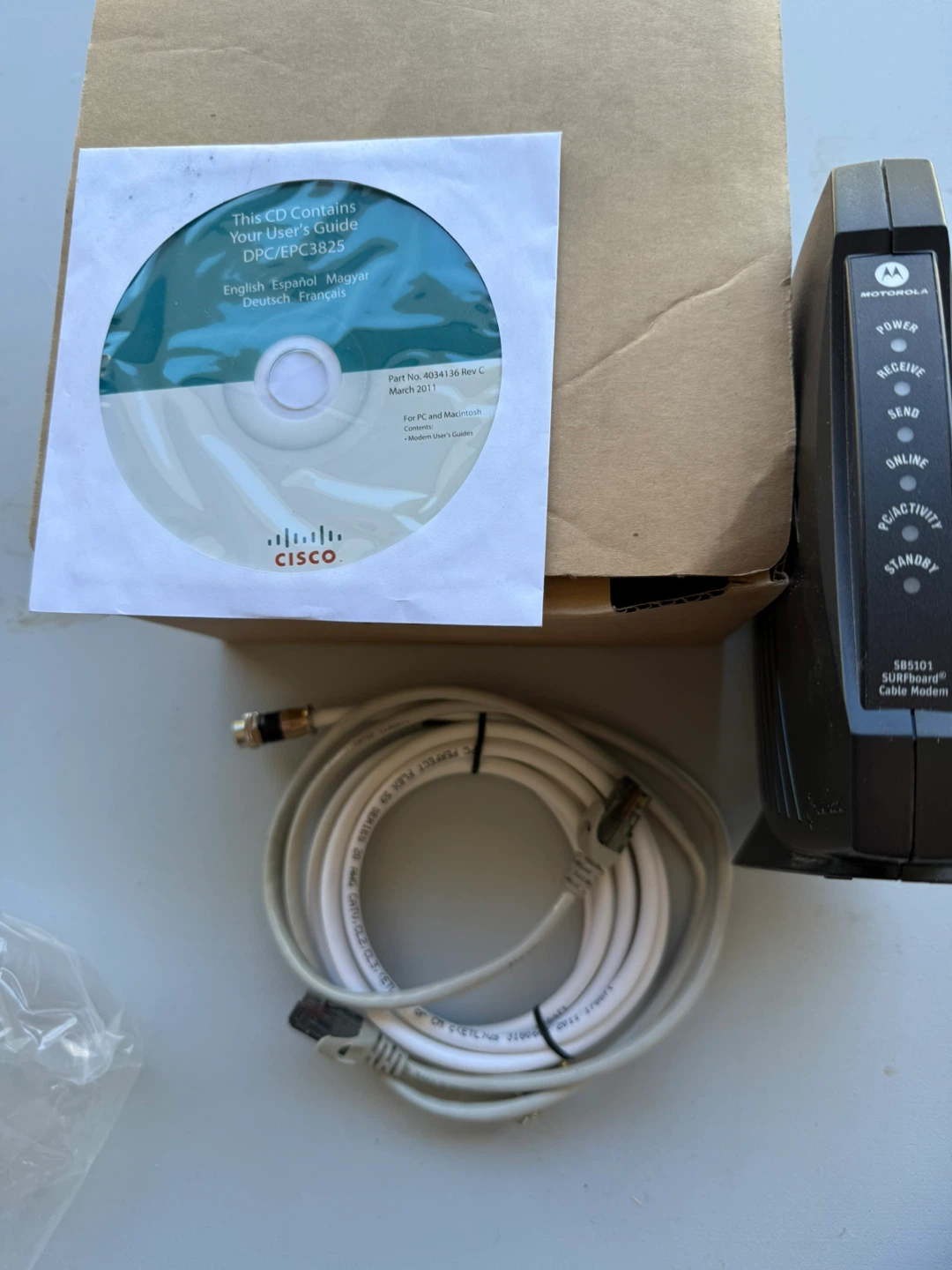 Motorola SURFboard SB5101 Cable Modem