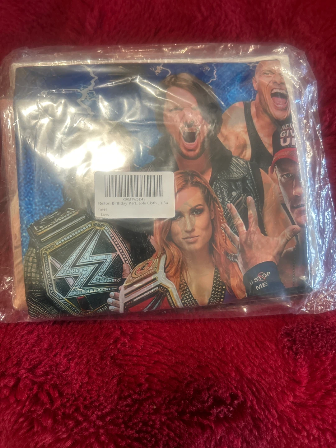 WWE Birthday Party Supplies Set