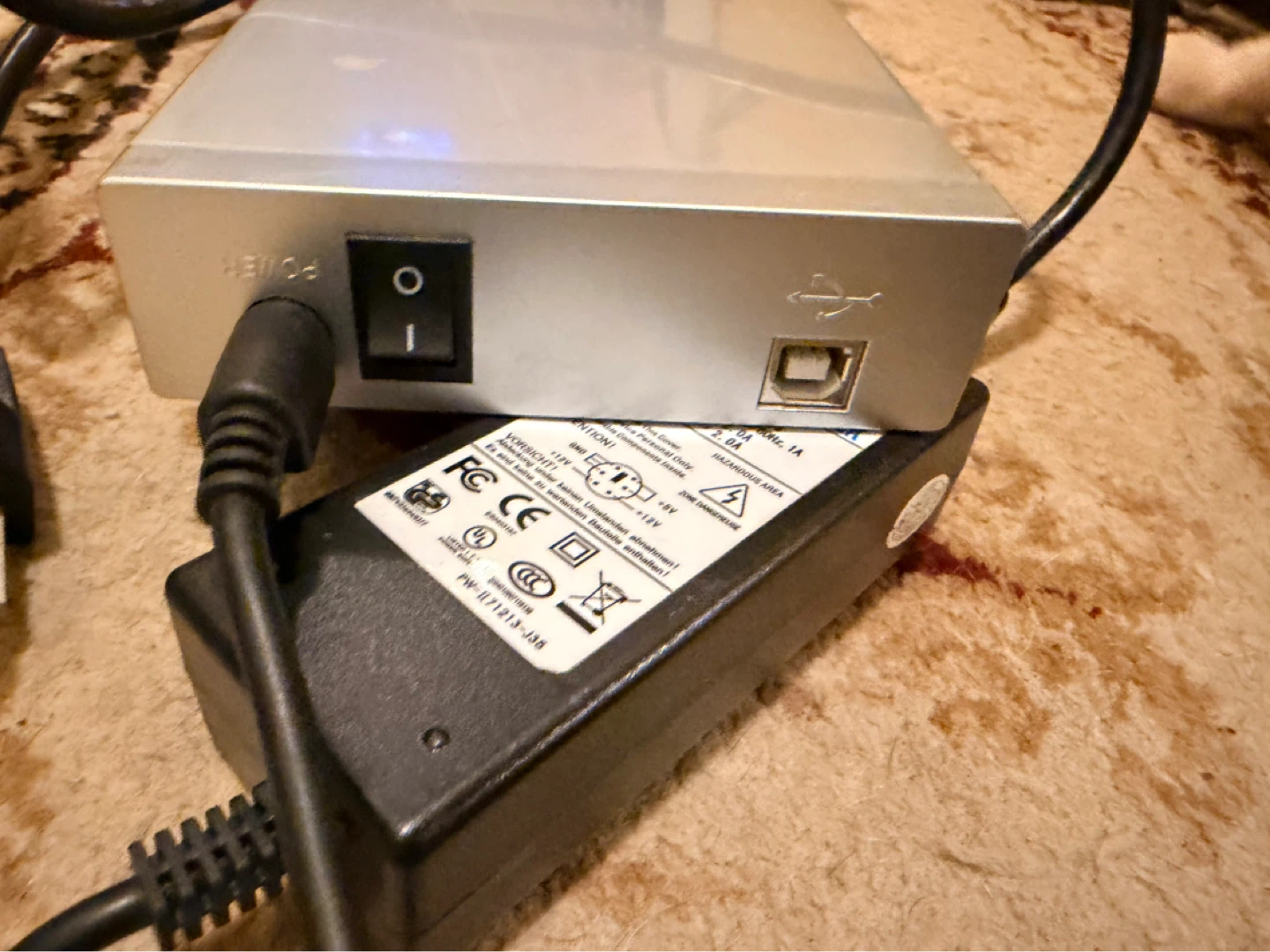 Silver External Hard Drive Enclosure 280 Gb - photo 2