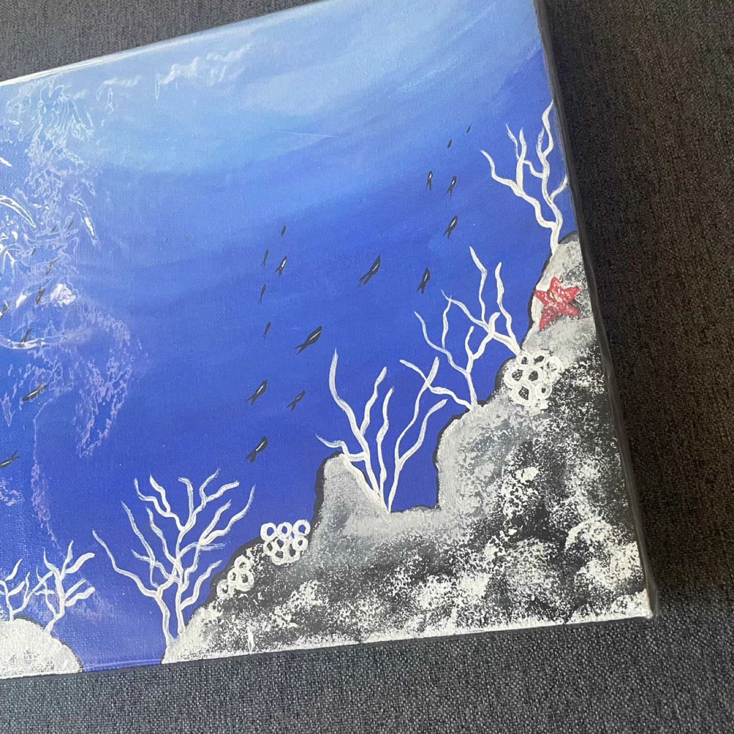 Acrylic Underwater Painting - photo 3