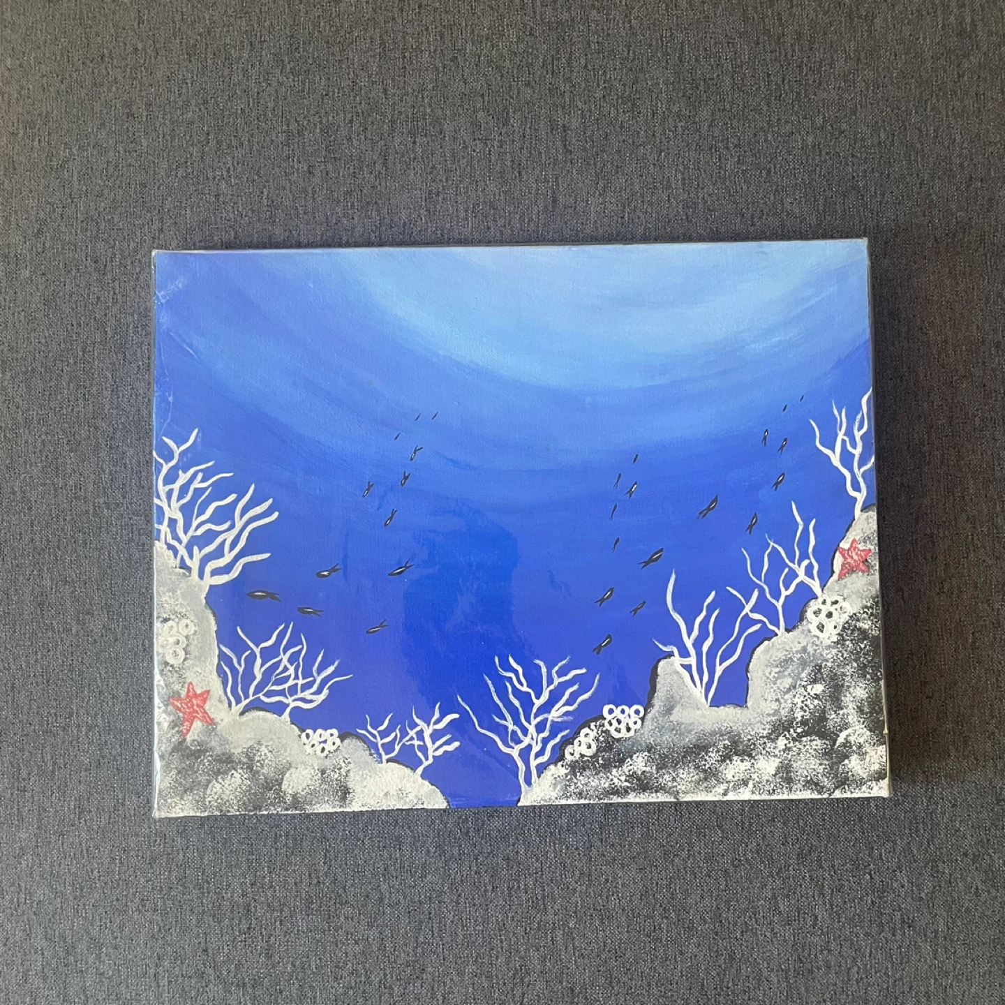 Acrylic Underwater Painting