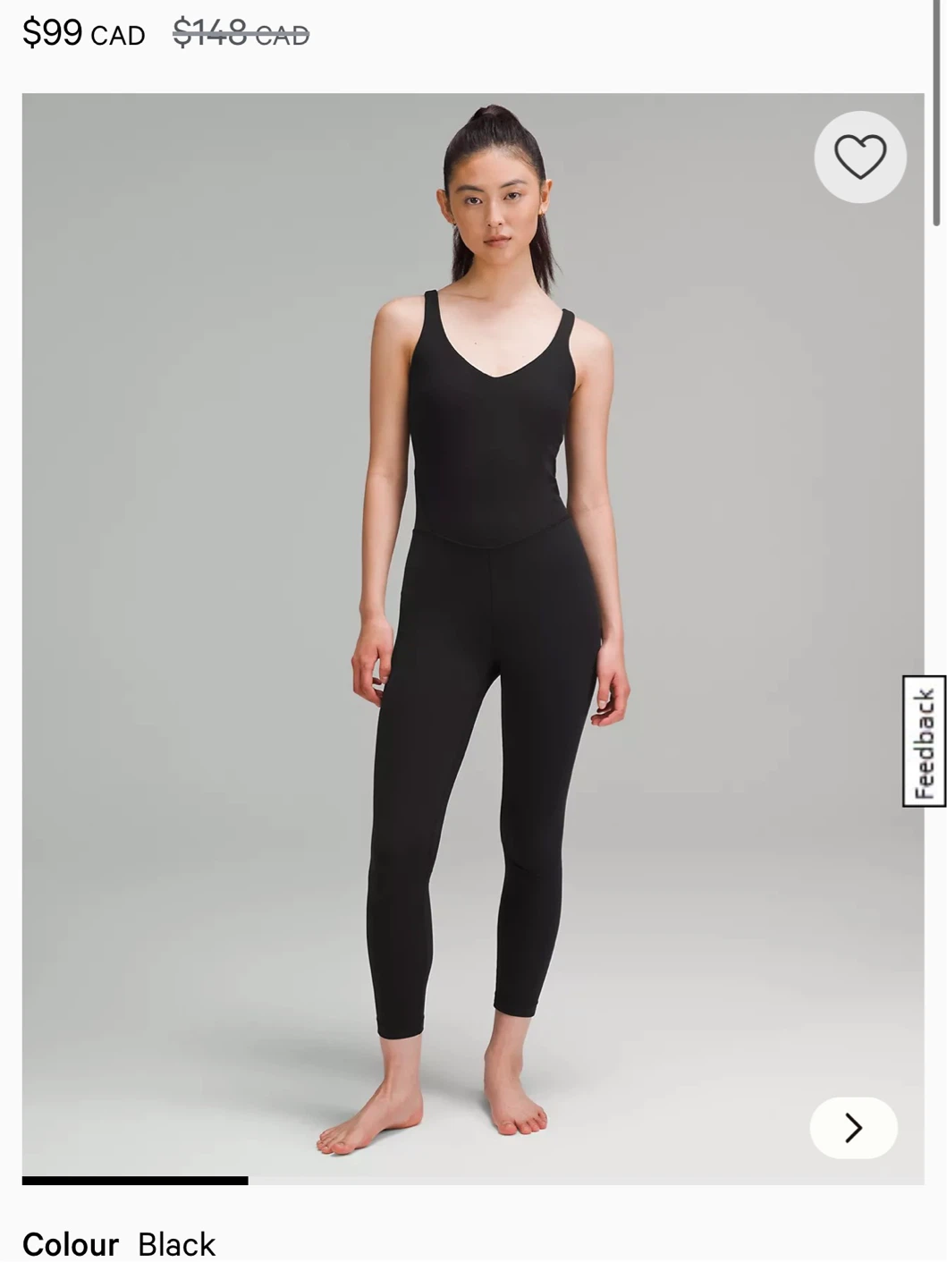 Lululemon Black Bodysuit - photo 2