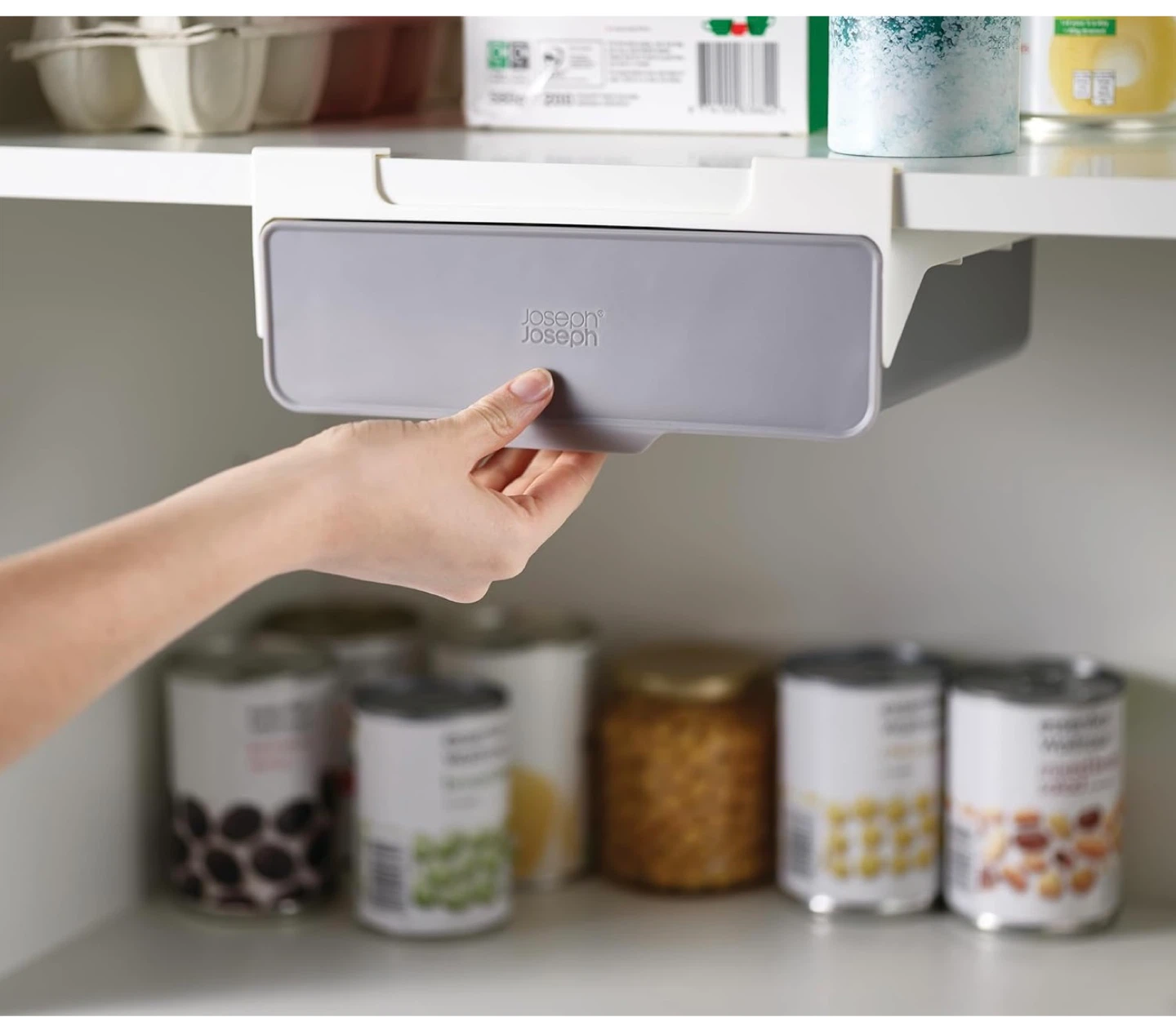 Under Shelf Drawer Kitchen Cabinet Storage Organizer - photo 2