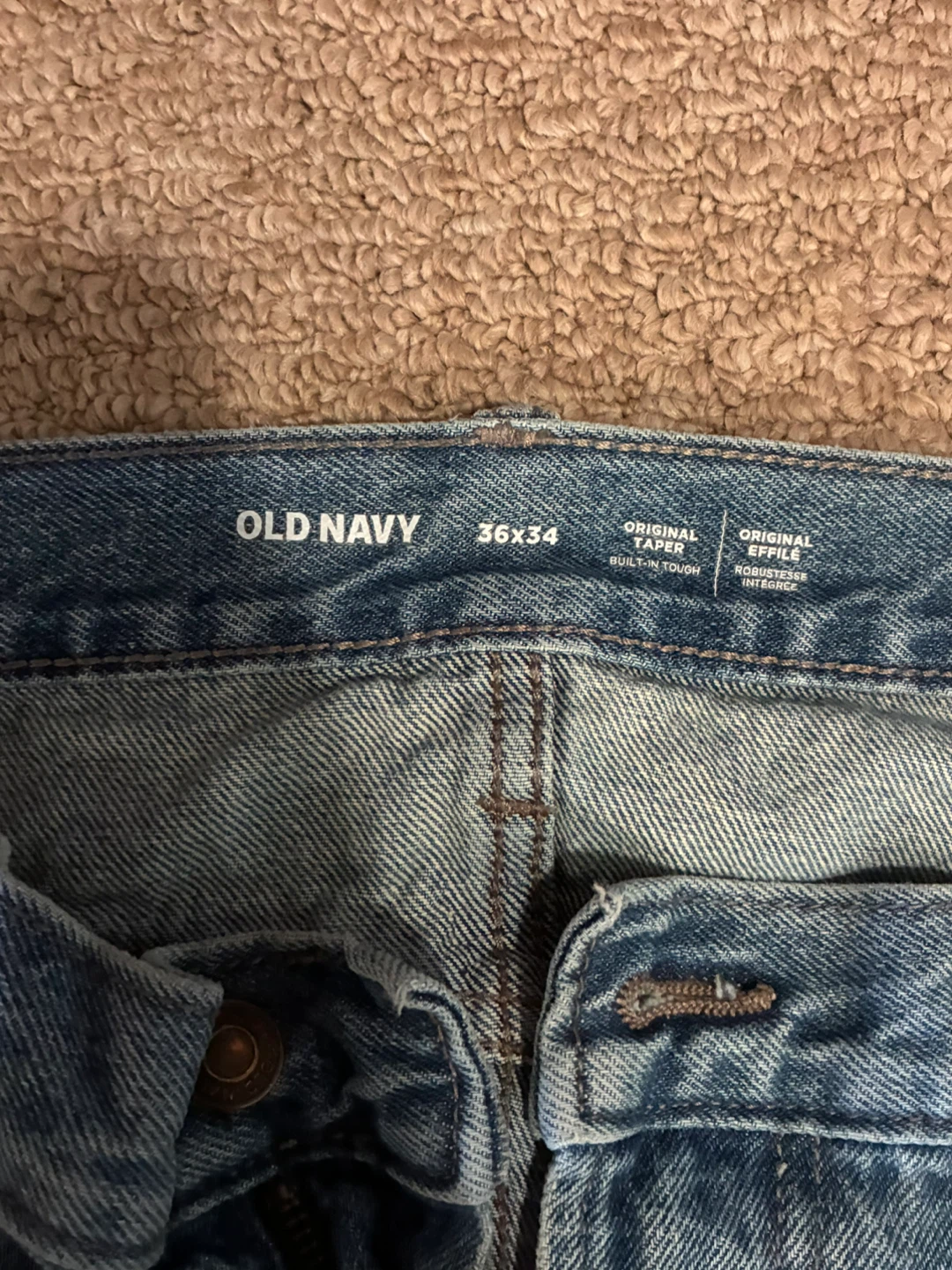 Old Navy Original Taper Jeans 36x34 - photo 5