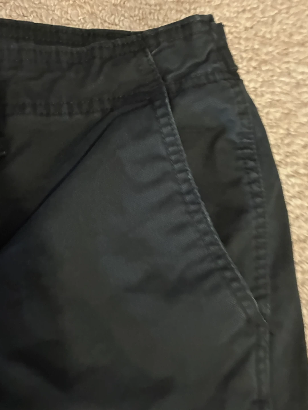 Black Cargo Pants - photo 3