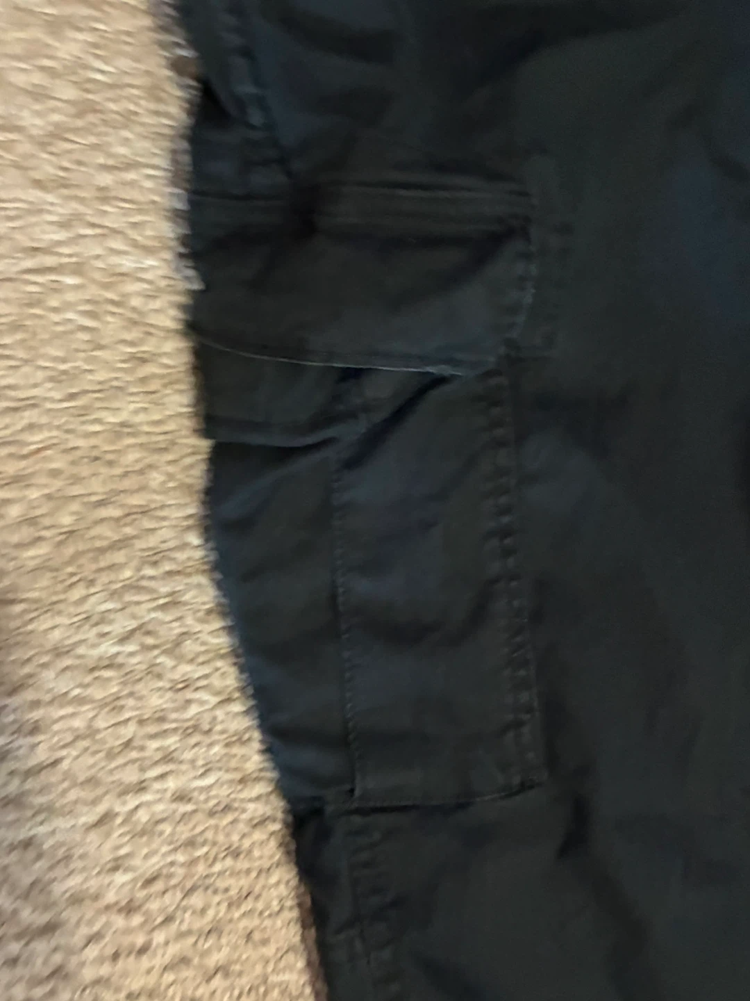 Black Cargo Pants - photo 4