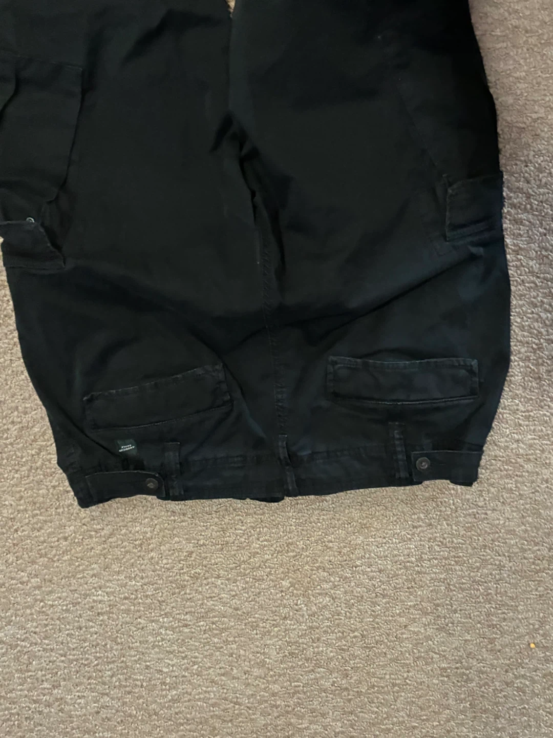Black Cargo Pants - photo 5