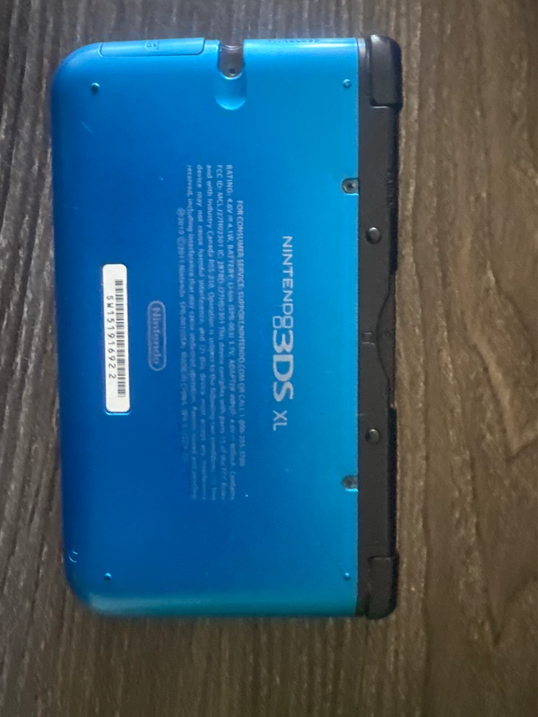 Nintendo 3DS XL Blue - photo 3