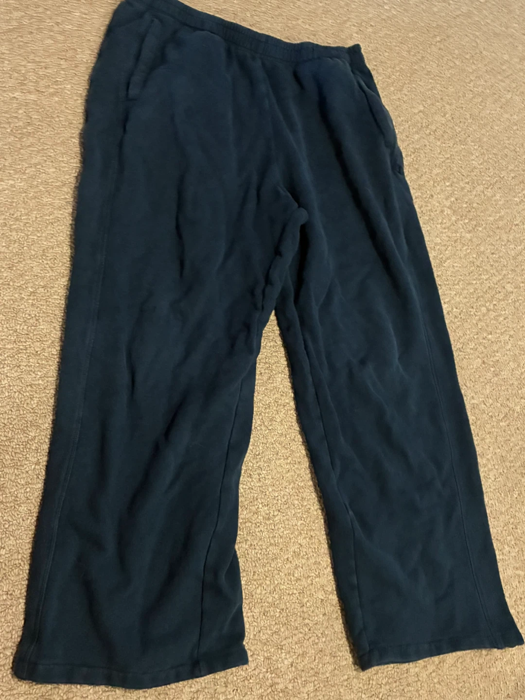 Champion Navy Sweatpants - Size X-Large