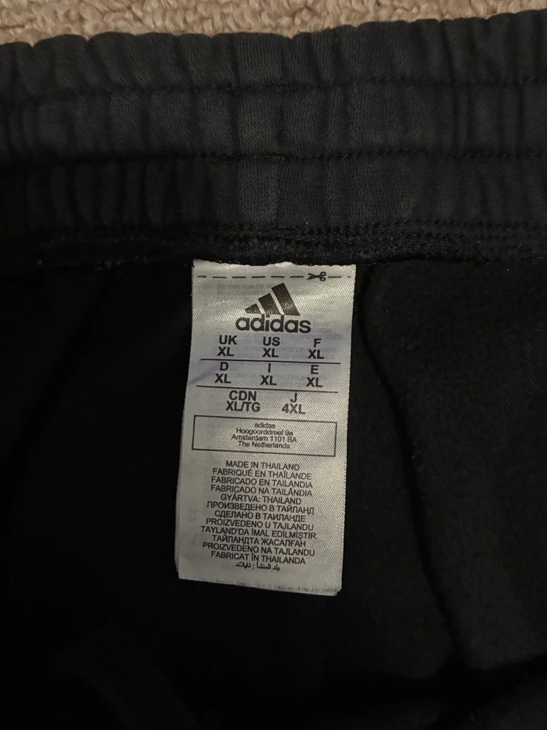 Adidas Black Track Pants - photo 2