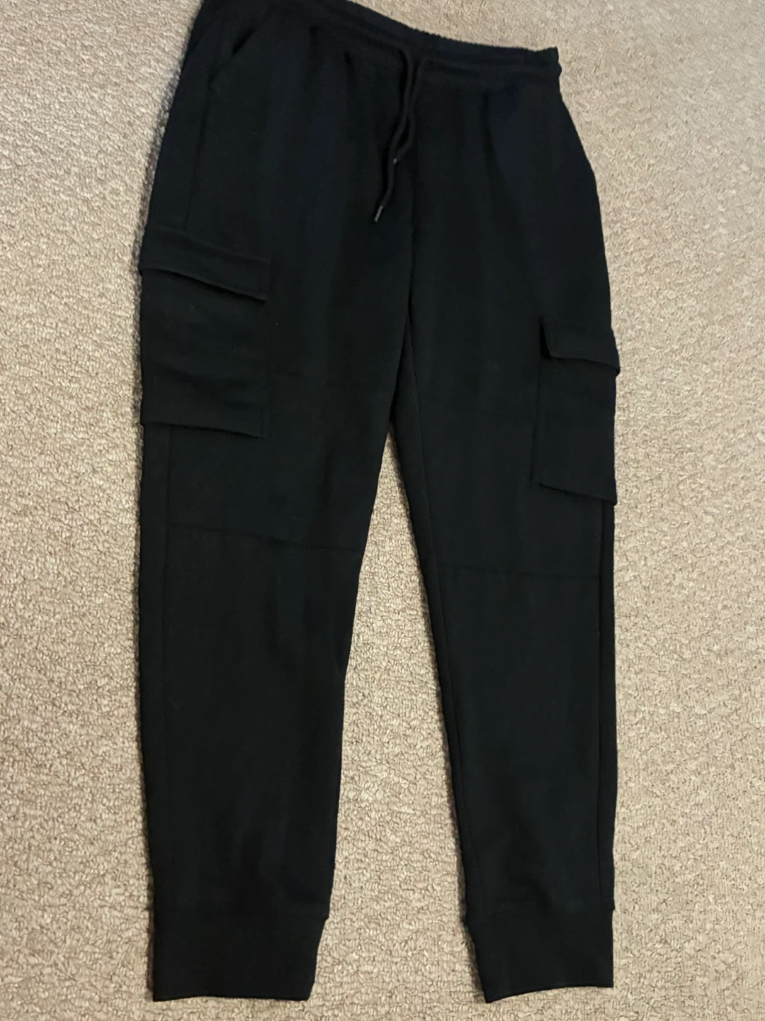 NW MFG. CO. Black Cargo Joggers