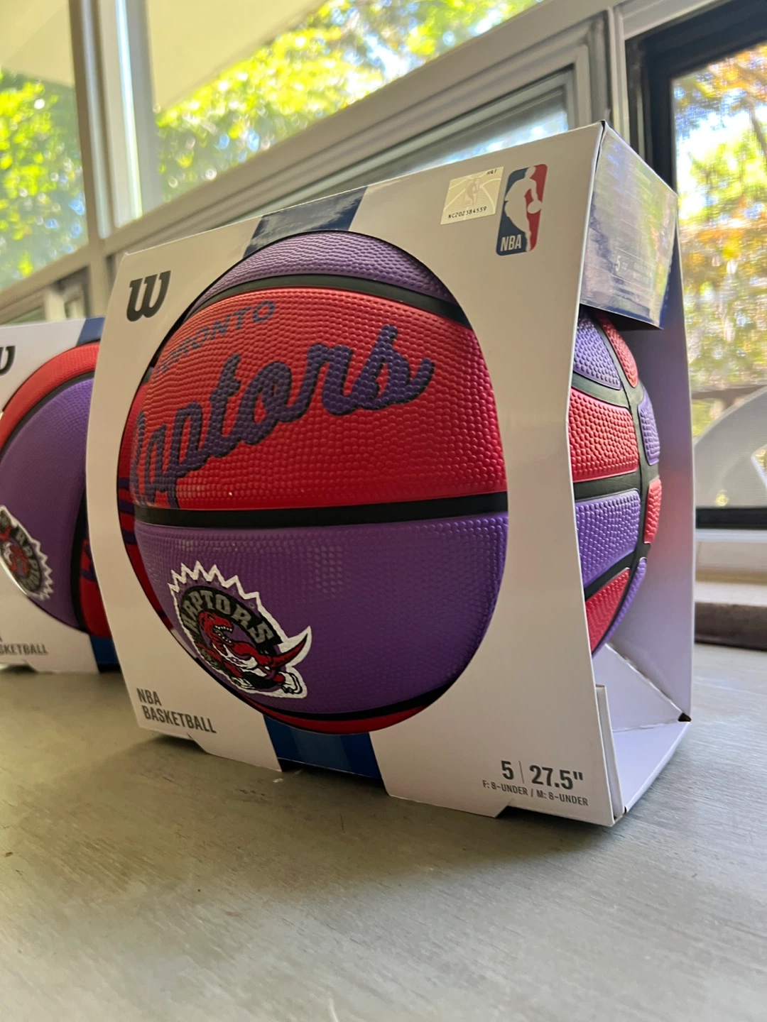 Wilson NBA Toronto Raptors Basketball Size 5 - photo 2
