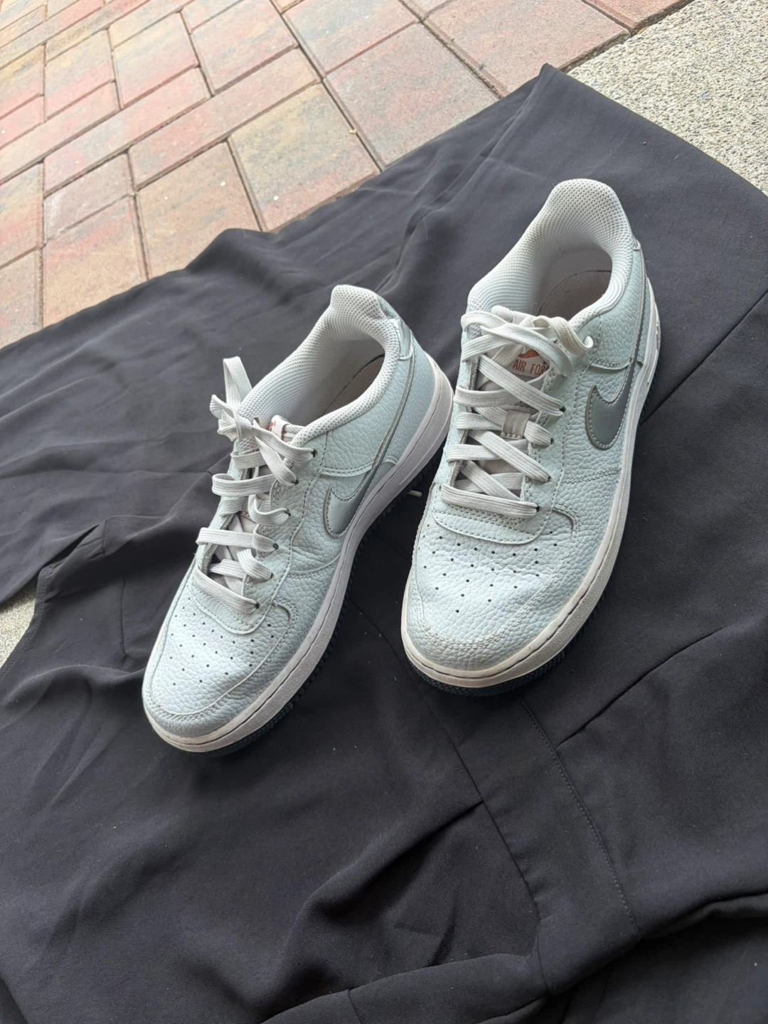 Nike Air Force 1 Low Light Blue Sneakers - photo 2