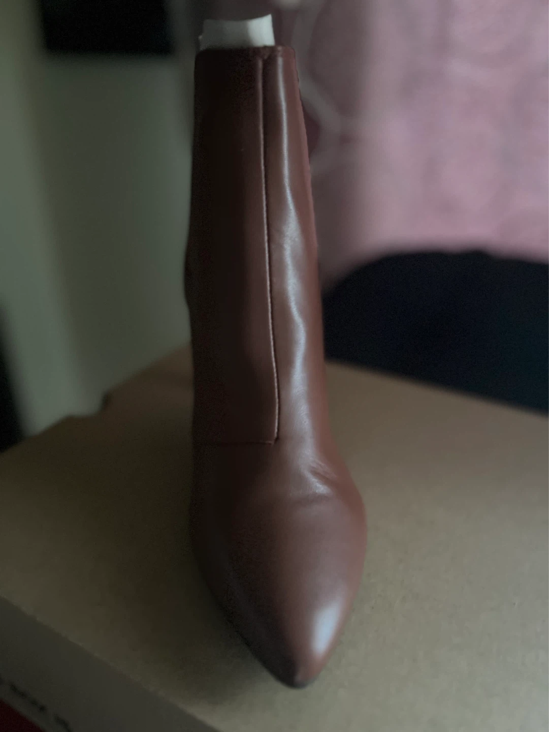 Tan Leather Ankle Boots - Kataleyna Glow - photo 2